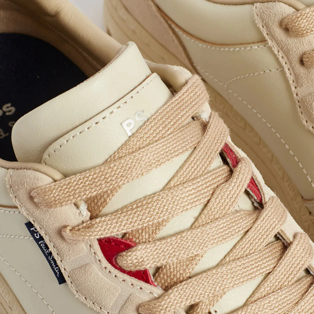 Paul Smith Schuh Ellis Weiß Grün Tab Weiß