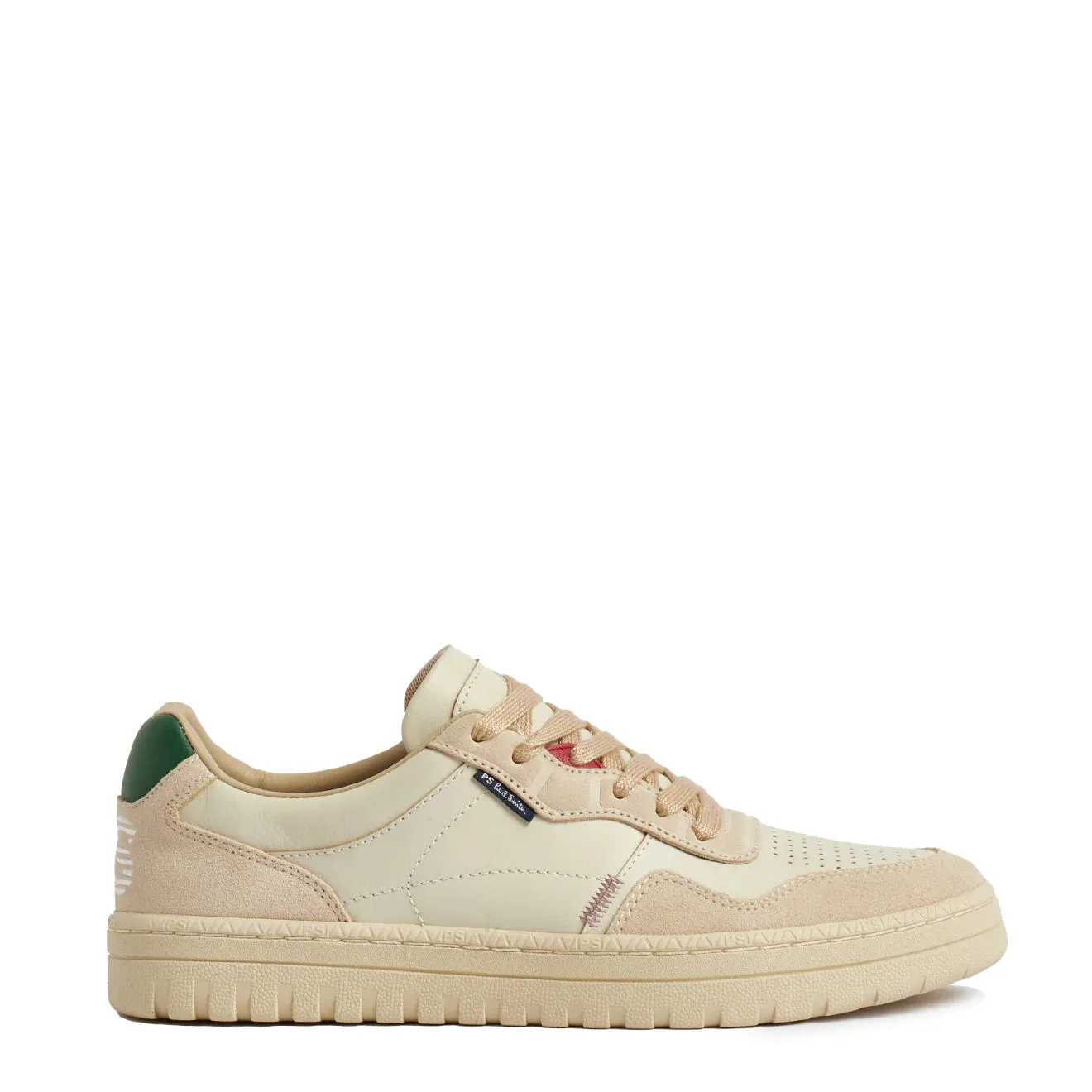 Paul Smith Schuh Ellis Weiß Grün Tab Weiß