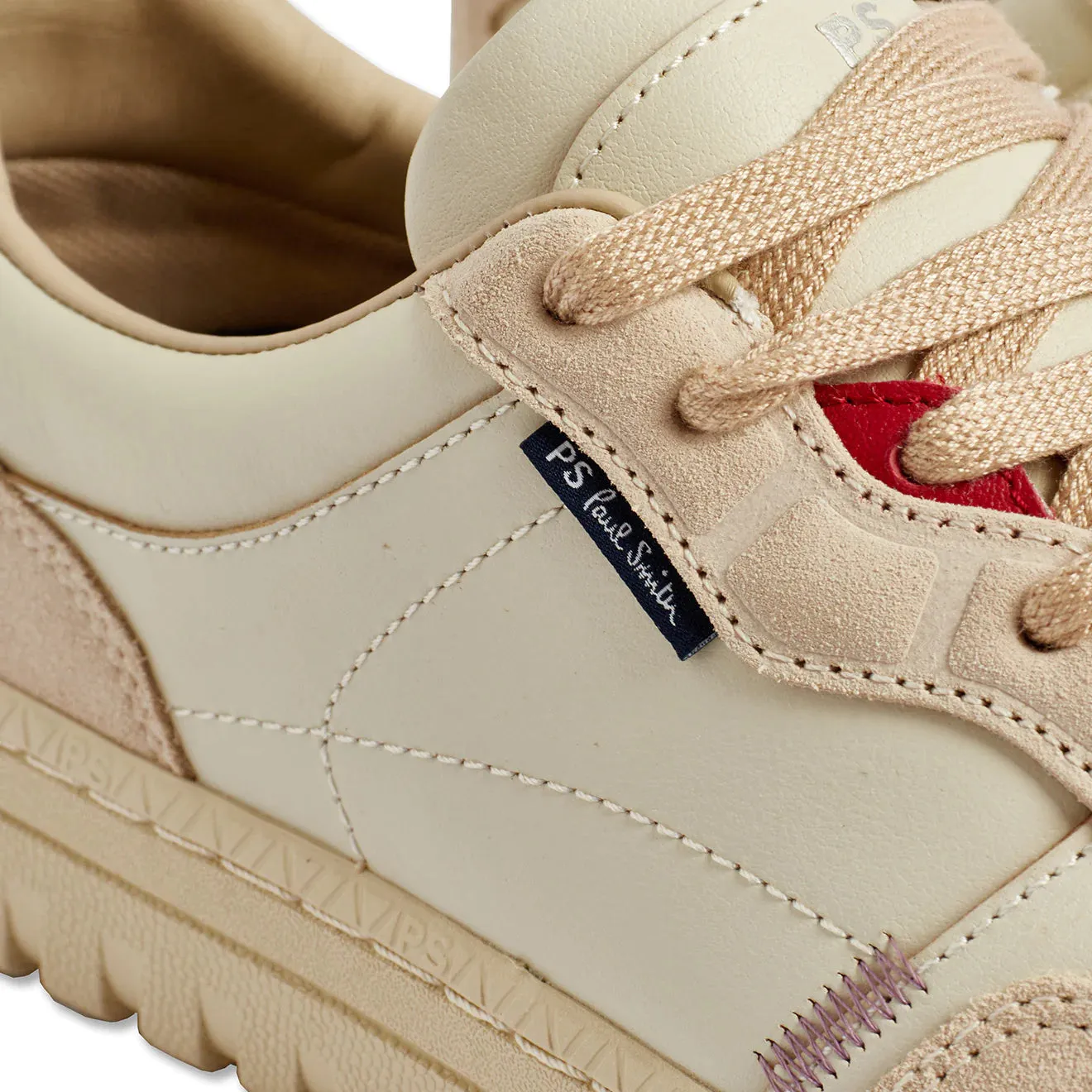 Paul Smith Schuh Ellis Weiß Grün Tab Weiß