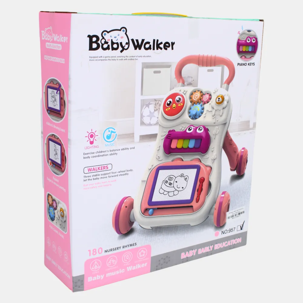 2-in-1 Baby Walker – Unterstützend & Motivierend für die ersten Schritte