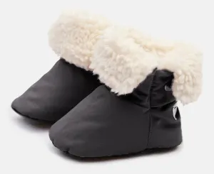 7 Uhr Enfant Baby-Stiefel - Benji - Rauchgrau, 12-24 Monate