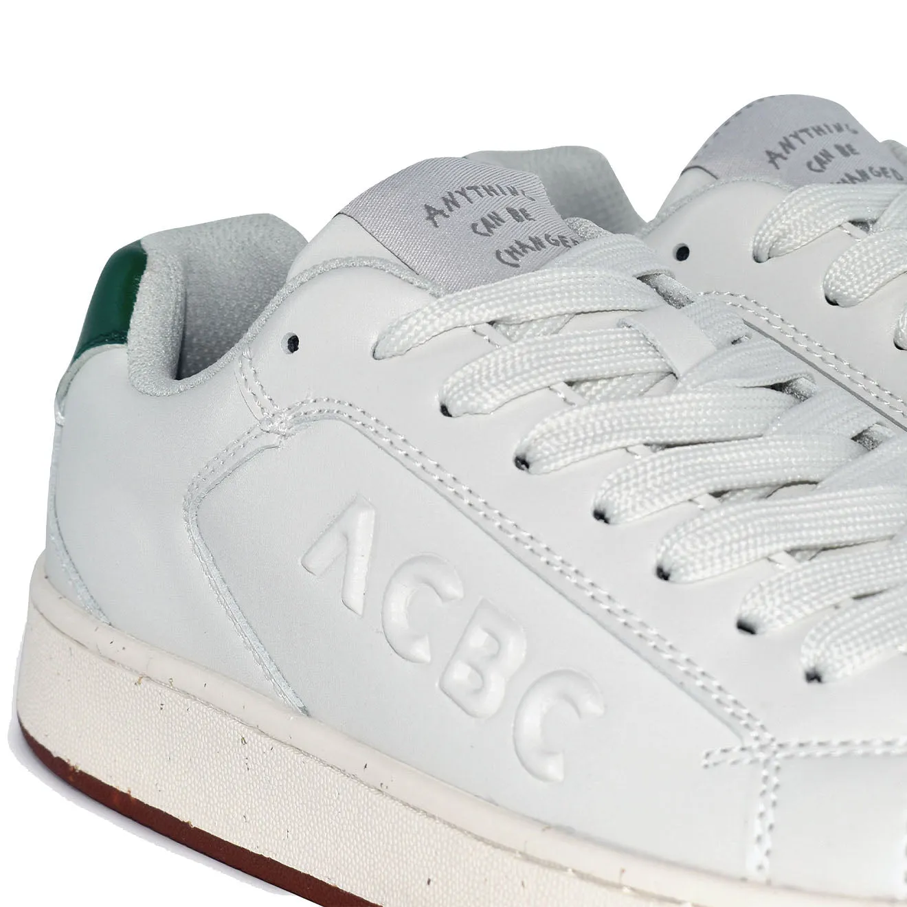 ACBC Damen zeitlose Turnschuhe Weiß und Grün