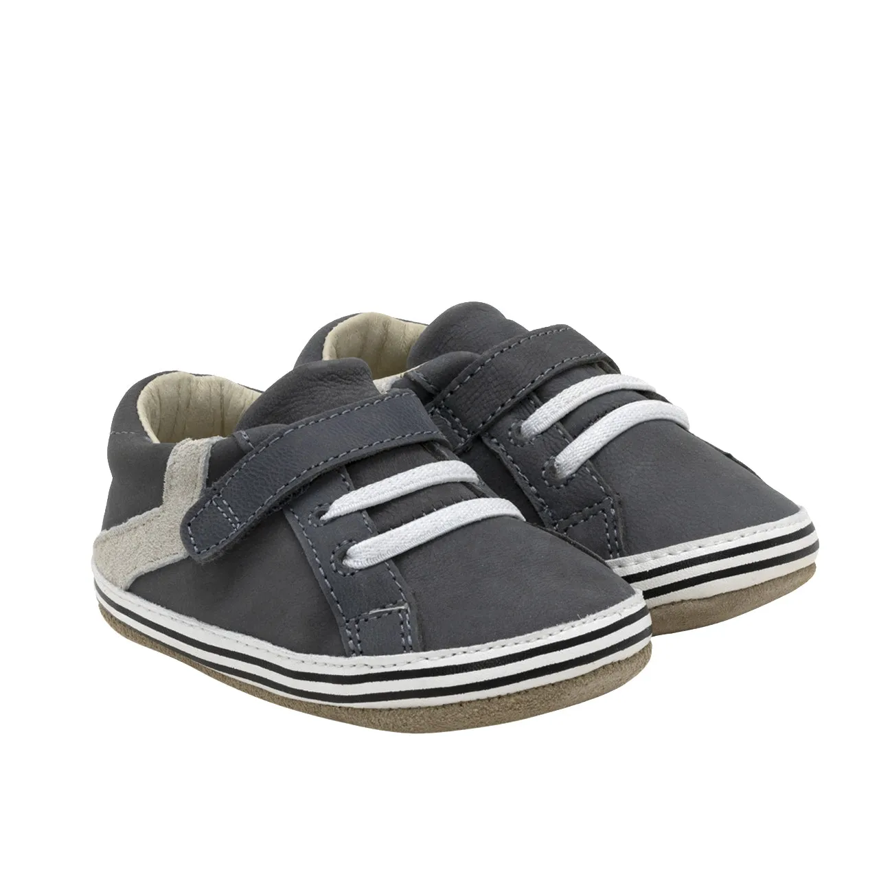 Adam First Kicks - Graues Leder von Robeez