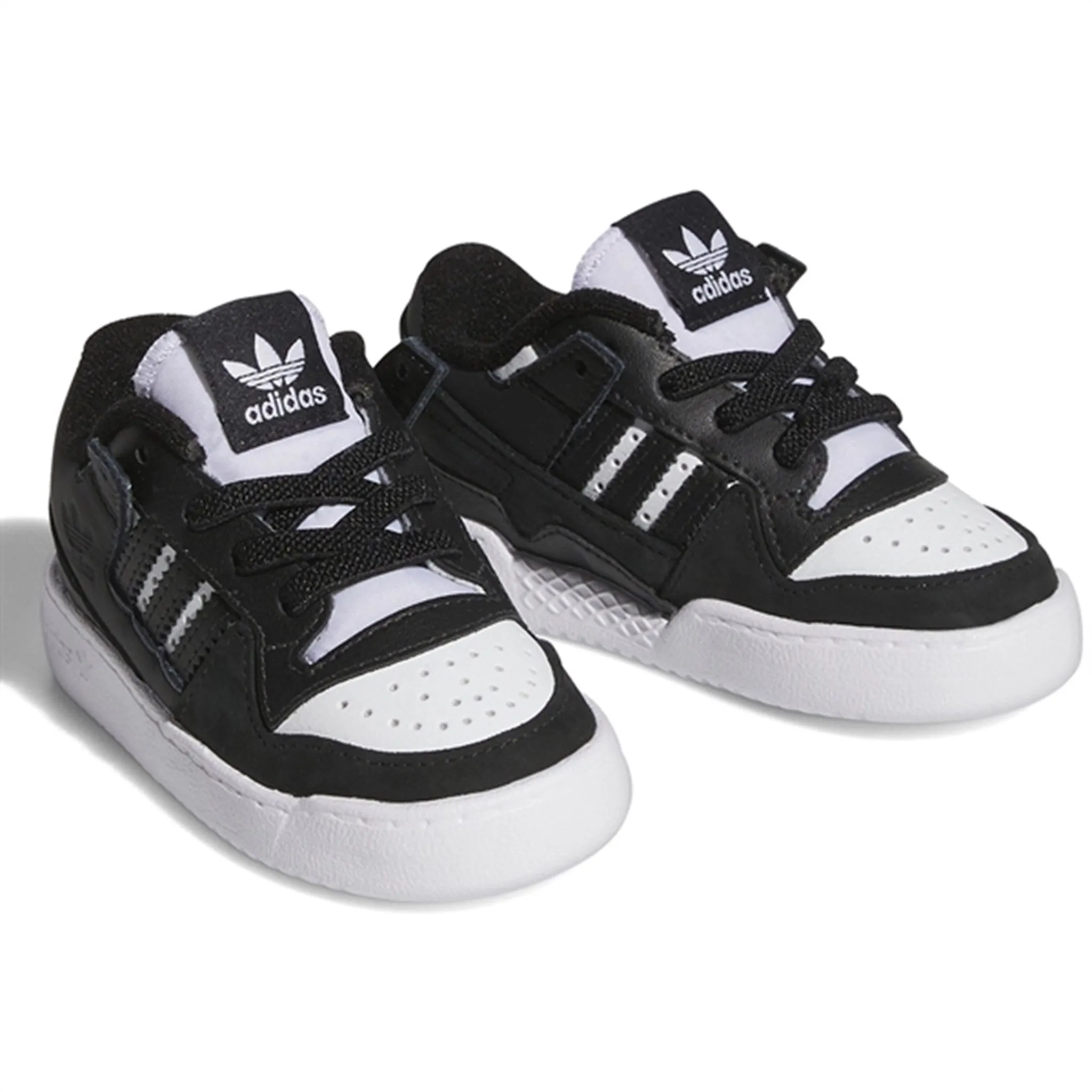 adidas Basketball Forum Low Sneakers Kernschwarz / Weiß