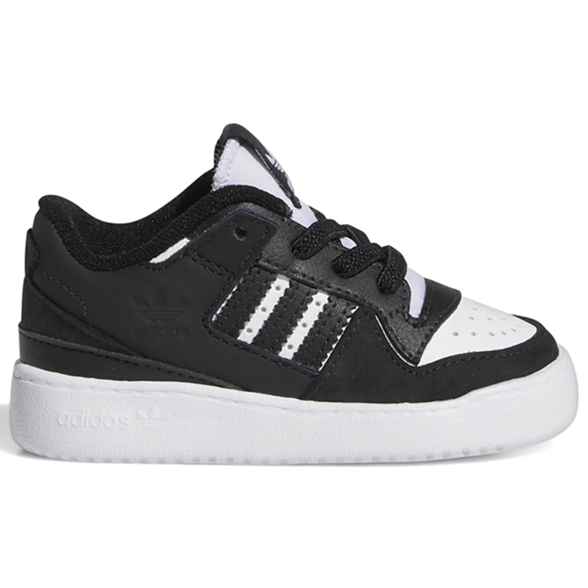 adidas Basketball Forum Low Sneakers Kernschwarz / Weiß