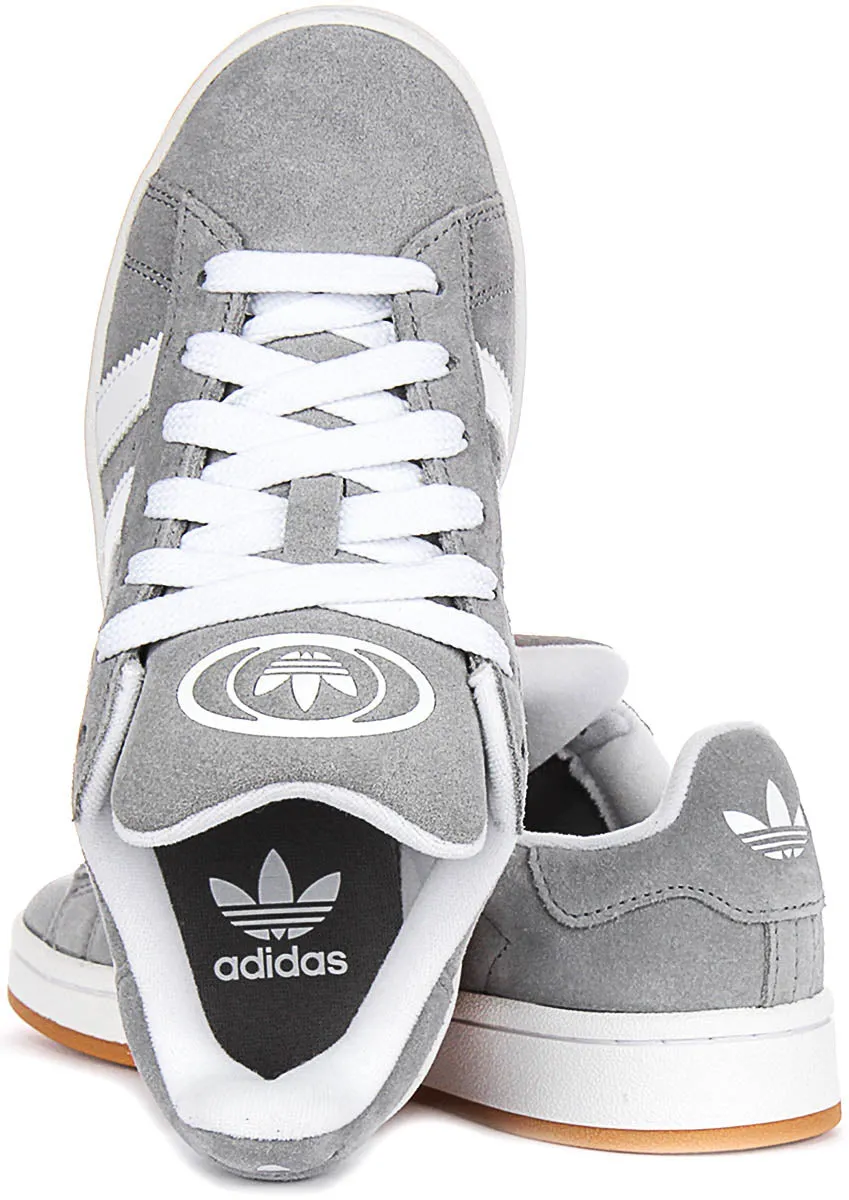 Adidas Campus 00S J in Grau Weiß für Jugendliche Schuhe Adidas