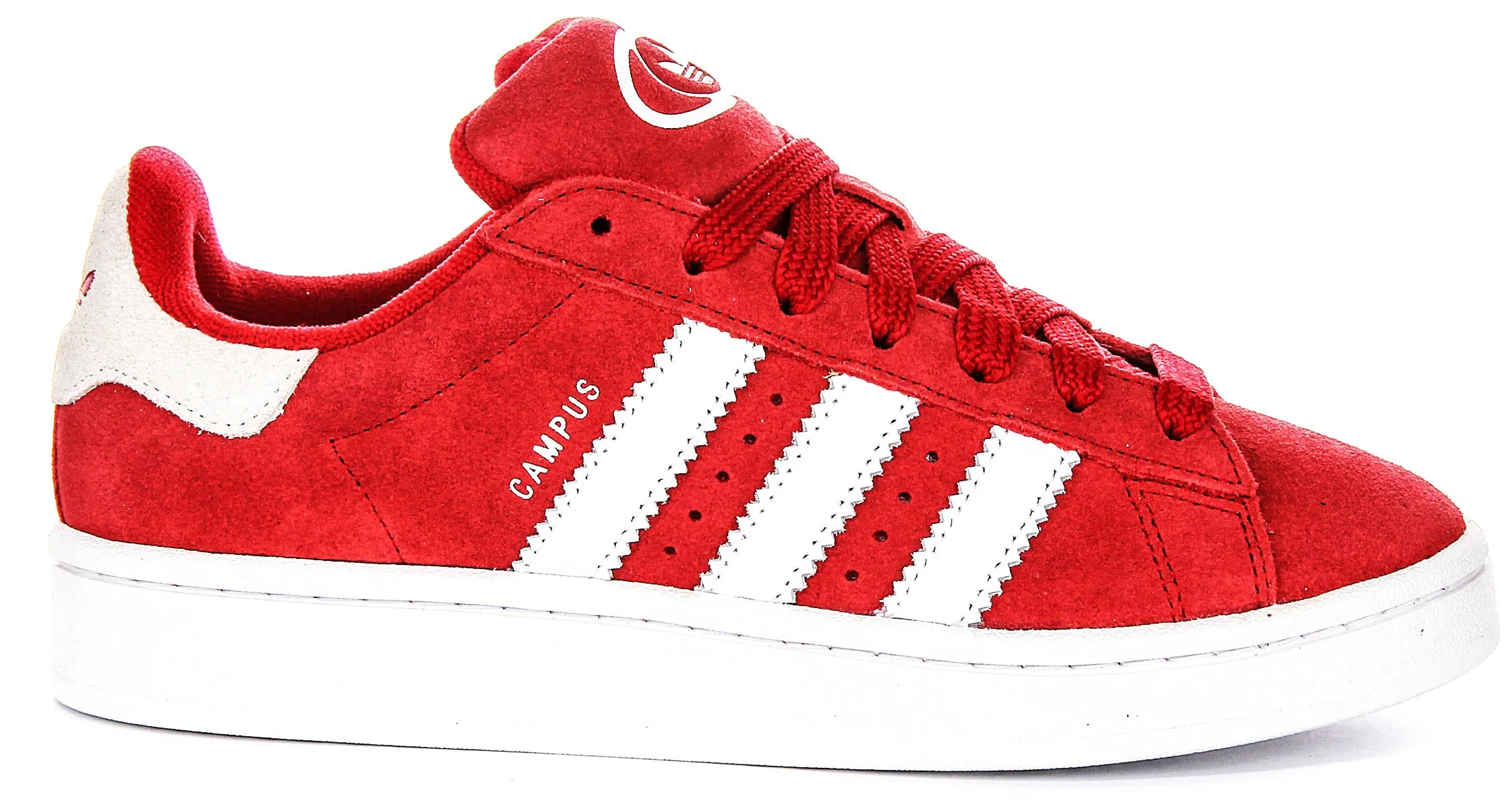 Adidas Campus 00S J In Rot Weiß Für Jugendliche Schuhe Adidas