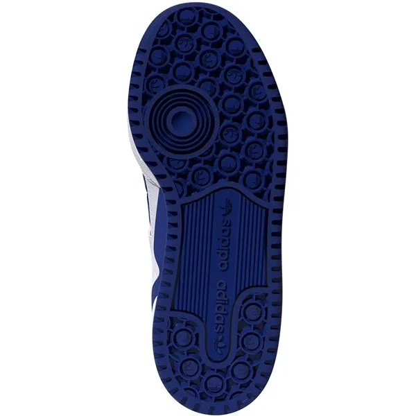 Adidas Forum Low Klettverschluss-Sneaker Weiß Royalblau