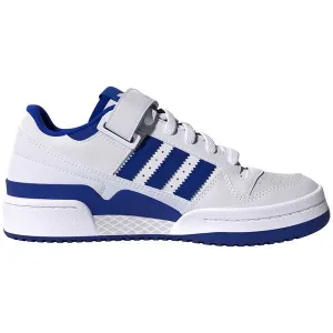 Adidas Forum Low Klettverschluss-Sneaker Weiß Royalblau