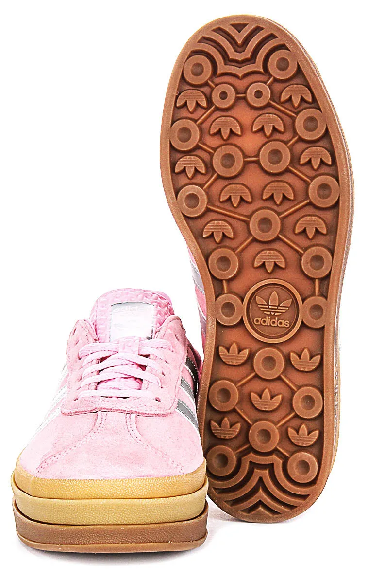 Adidas Gazelle Bold J In Pink Lila Für Jugendliche Schuhe Adidas