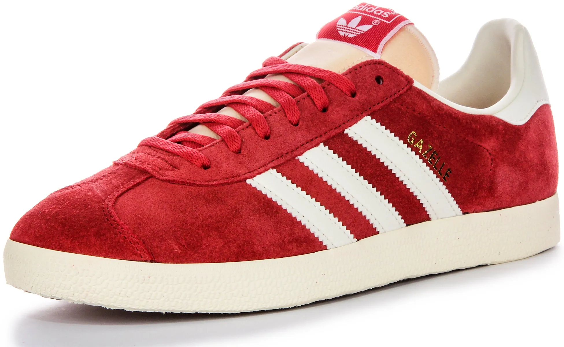 Adidas Gazelle In Rot Weiß Für Herren Schuhe Adidas