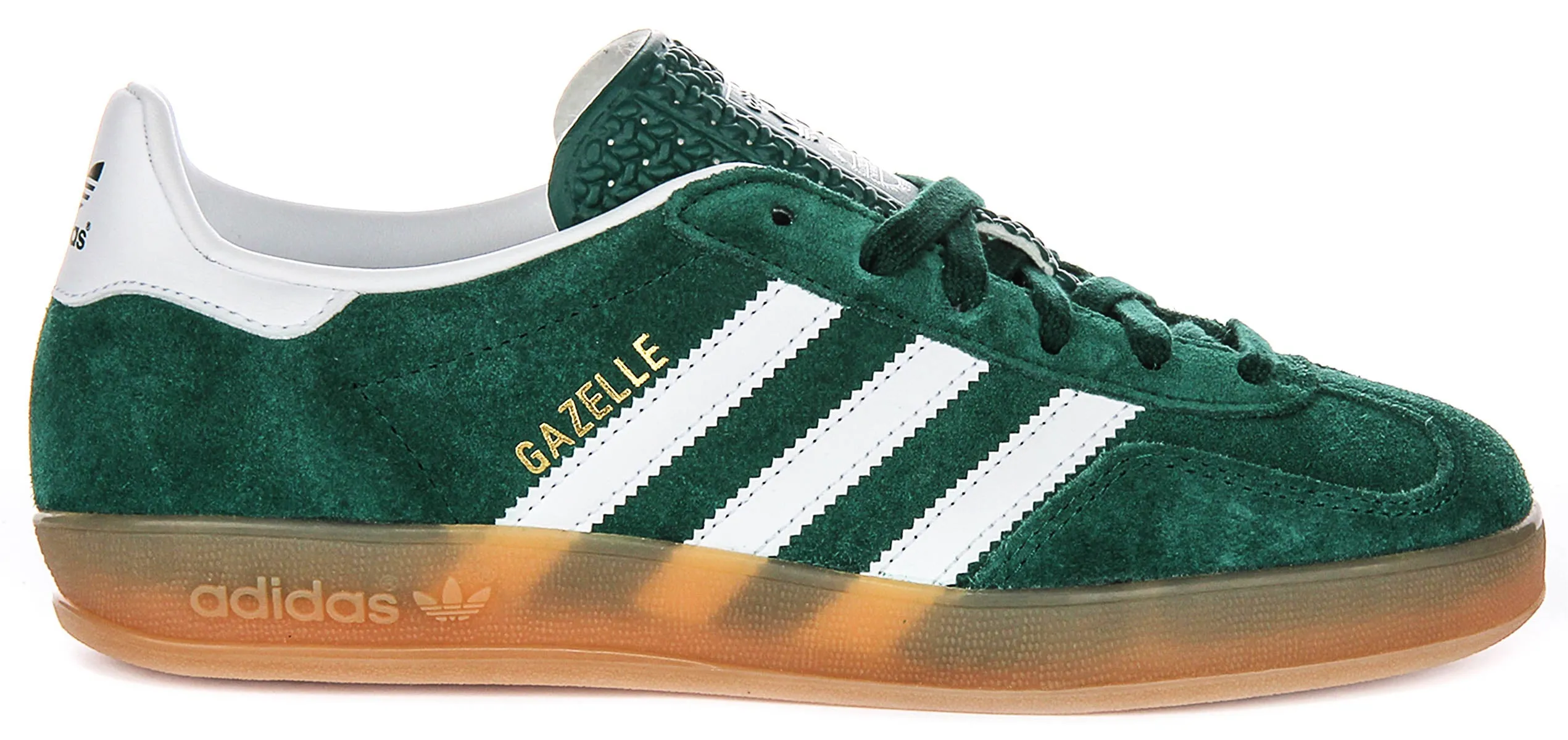 Adidas Gazelle Indoor In Grün mit Gummisohle Schuhe Adidas