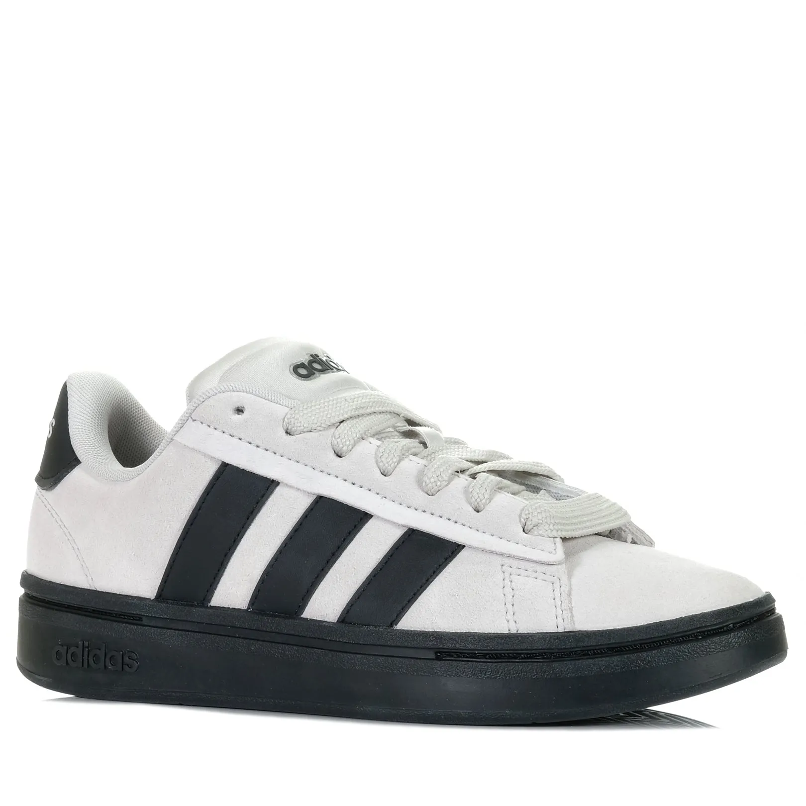 Adidas Grand Court Alpha 00s Schuhe in Grau/Schwarz_Adidas