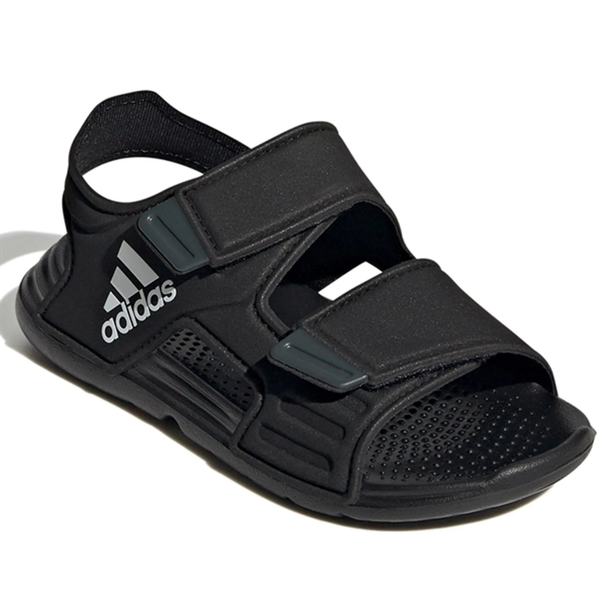 adidas Originals Altaswim Sandalen Core Schwarz / Cloud Weiß / Grau Six