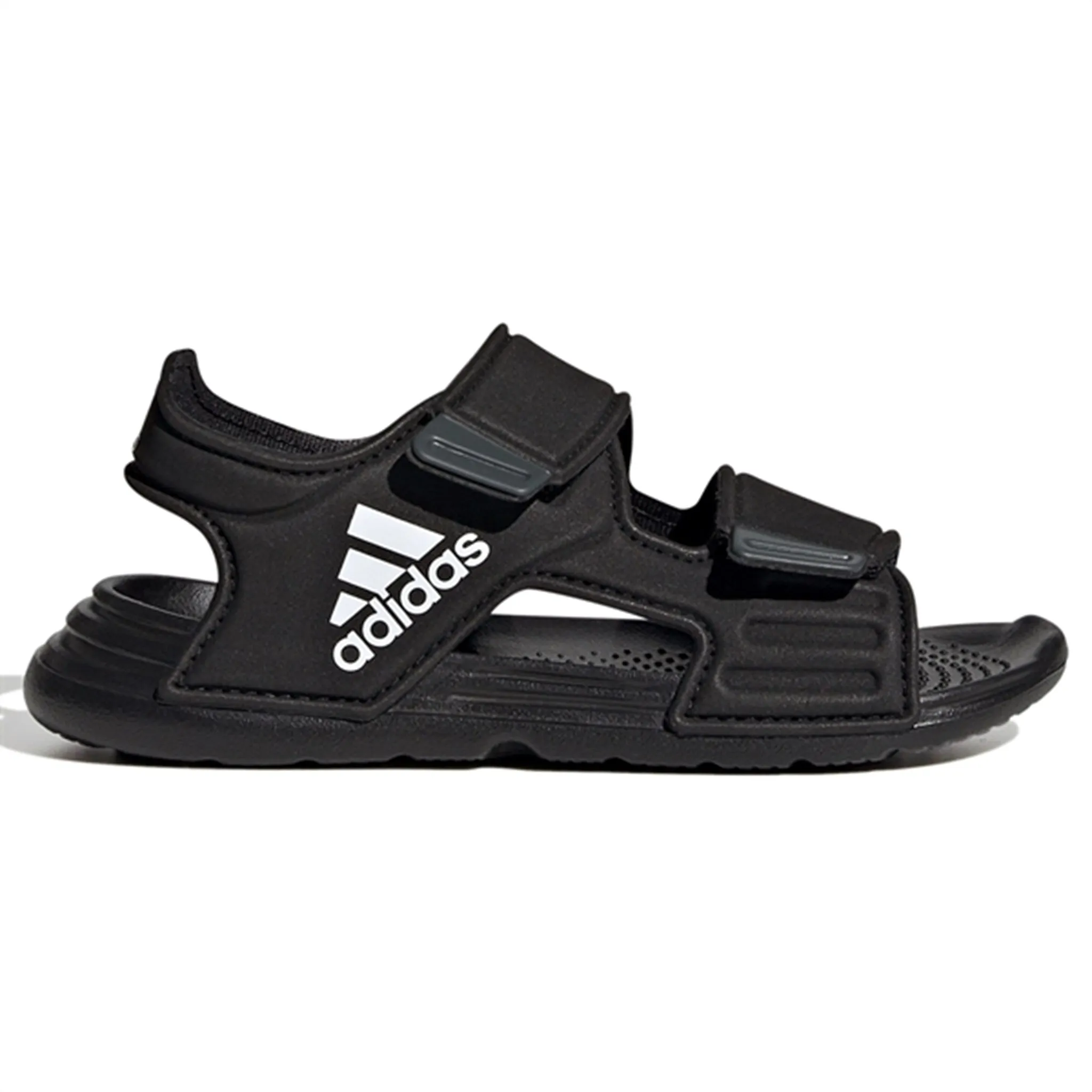 adidas Originals Altaswim Sandalen Core Schwarz / Cloud Weiß / Grau Six