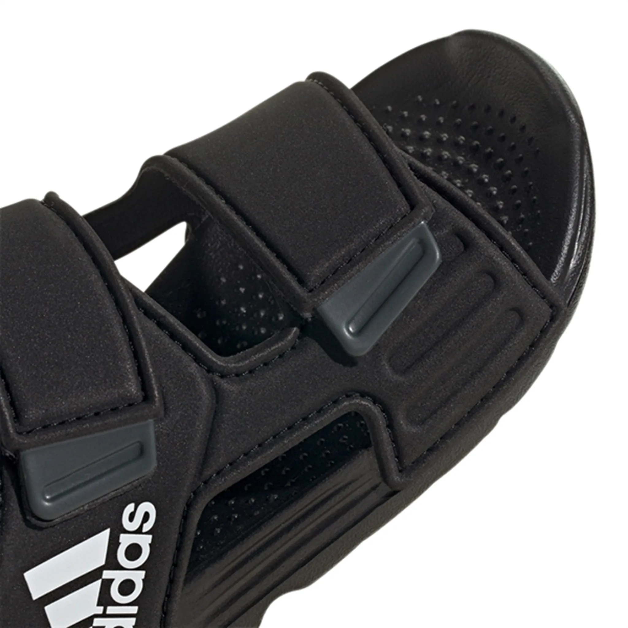adidas Originals Altaswim Sandalen Core Schwarz / Cloud Weiß / Grau Six