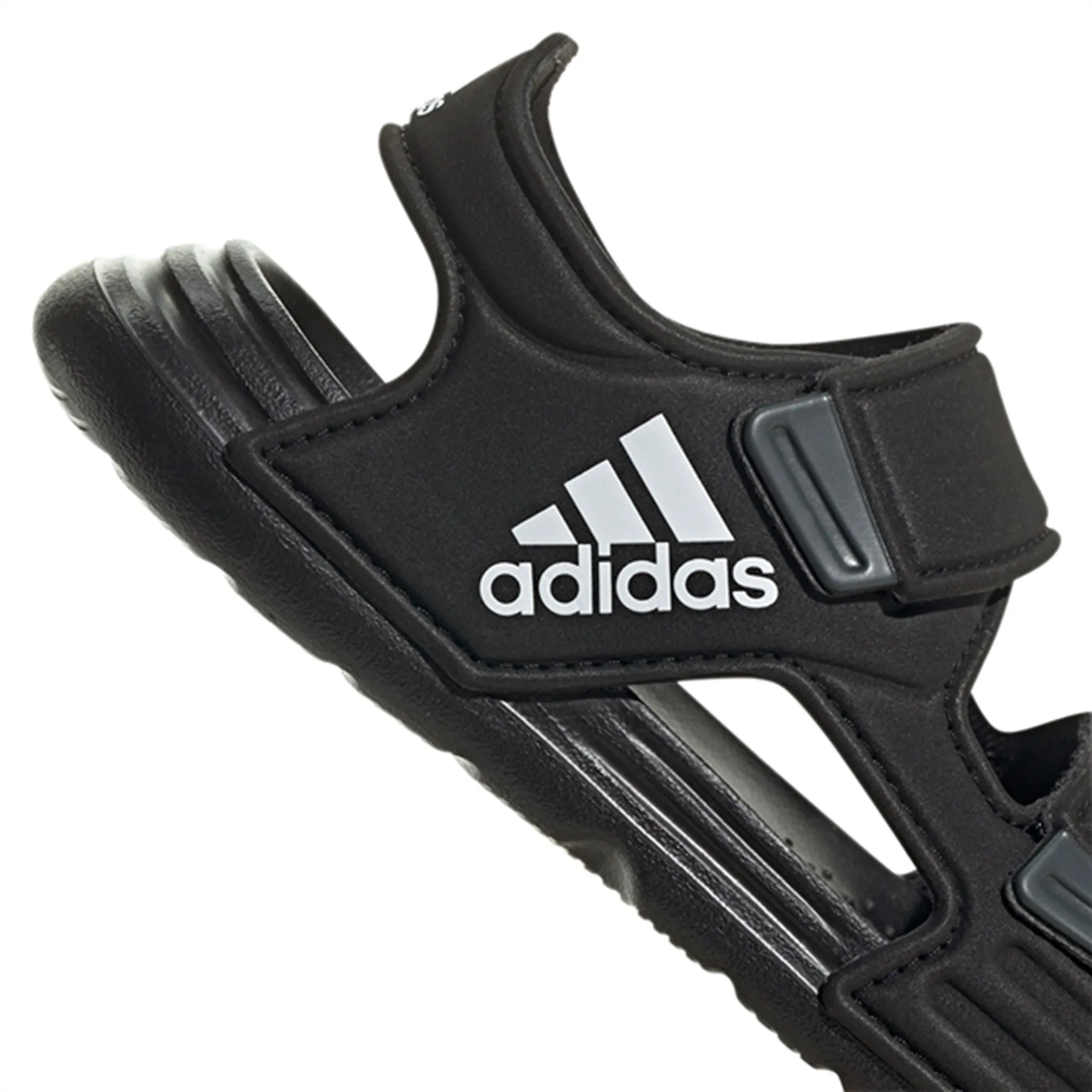 adidas Originals Altaswim Sandalen Core Schwarz / Cloud Weiß / Grau Six