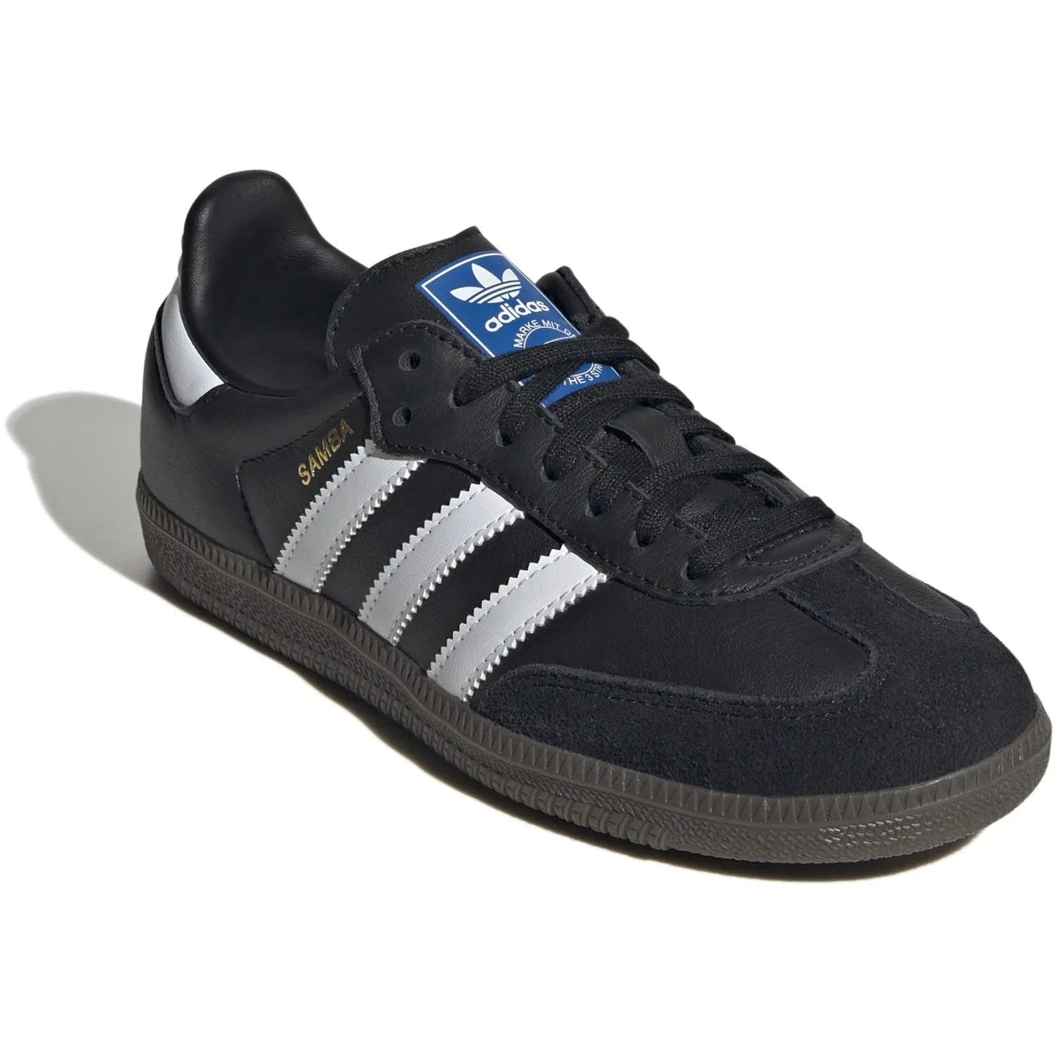 adidas Originals Samba Og J Sneakers in Schwarz/Weiß/Gummi