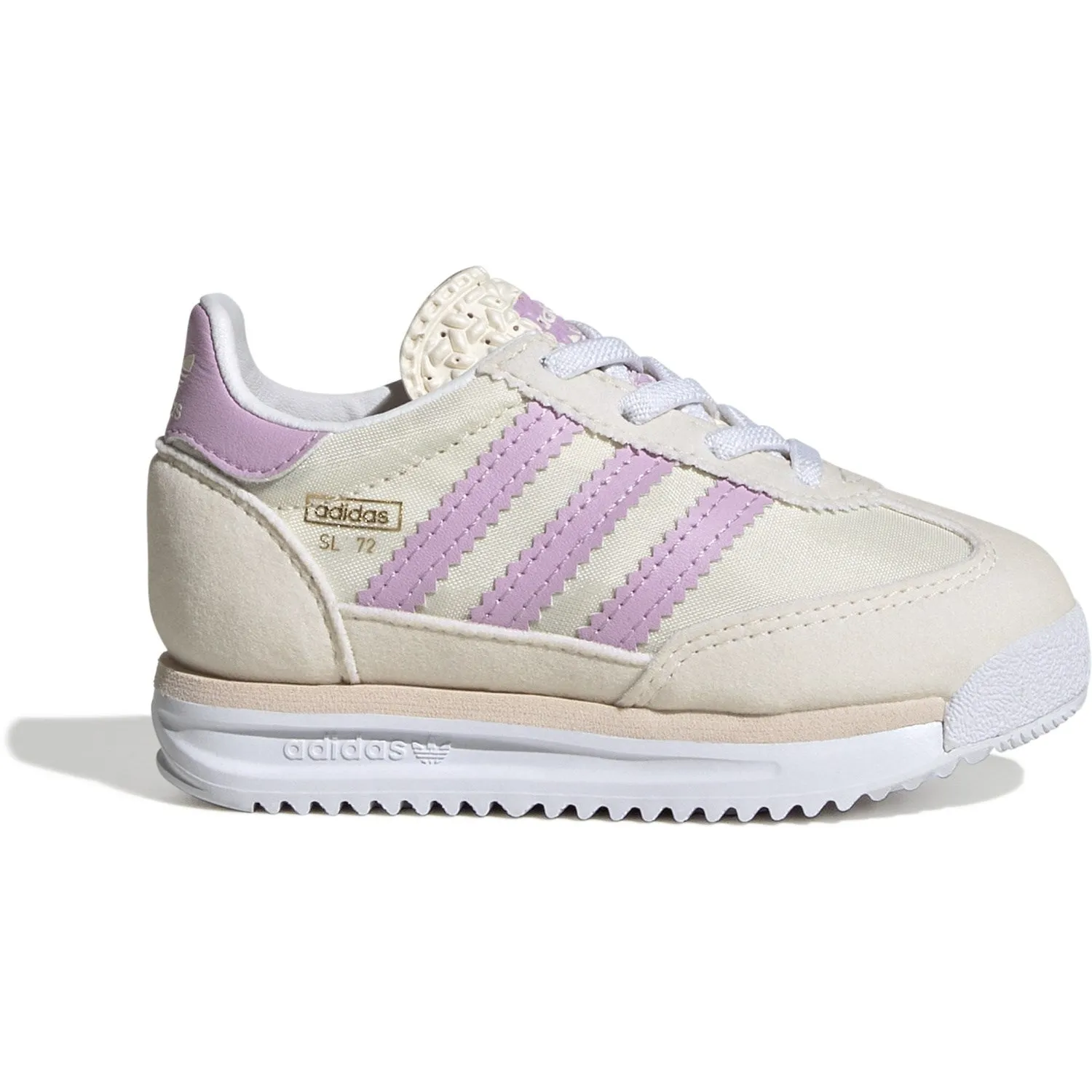 adidas Originals Kreideweiß/Glückslila/Wunderquarz Sl 72 Rs El I Sneakers