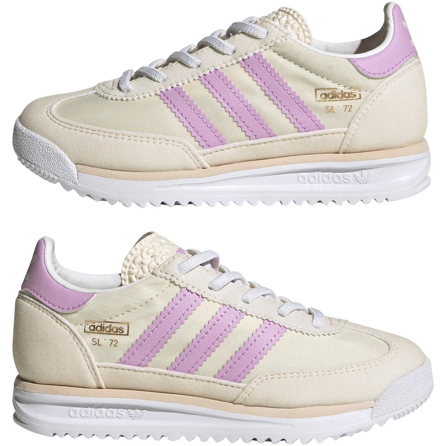 adidas Originals Kreideweiß/Glückslila/Wunderweiß Sl 72 Rs El C Sneakers