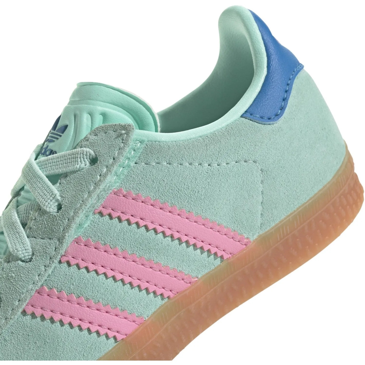 adidas Originals Klarminze/Glücksrosa/Hellblau Gazelle Cf El I Sneakers