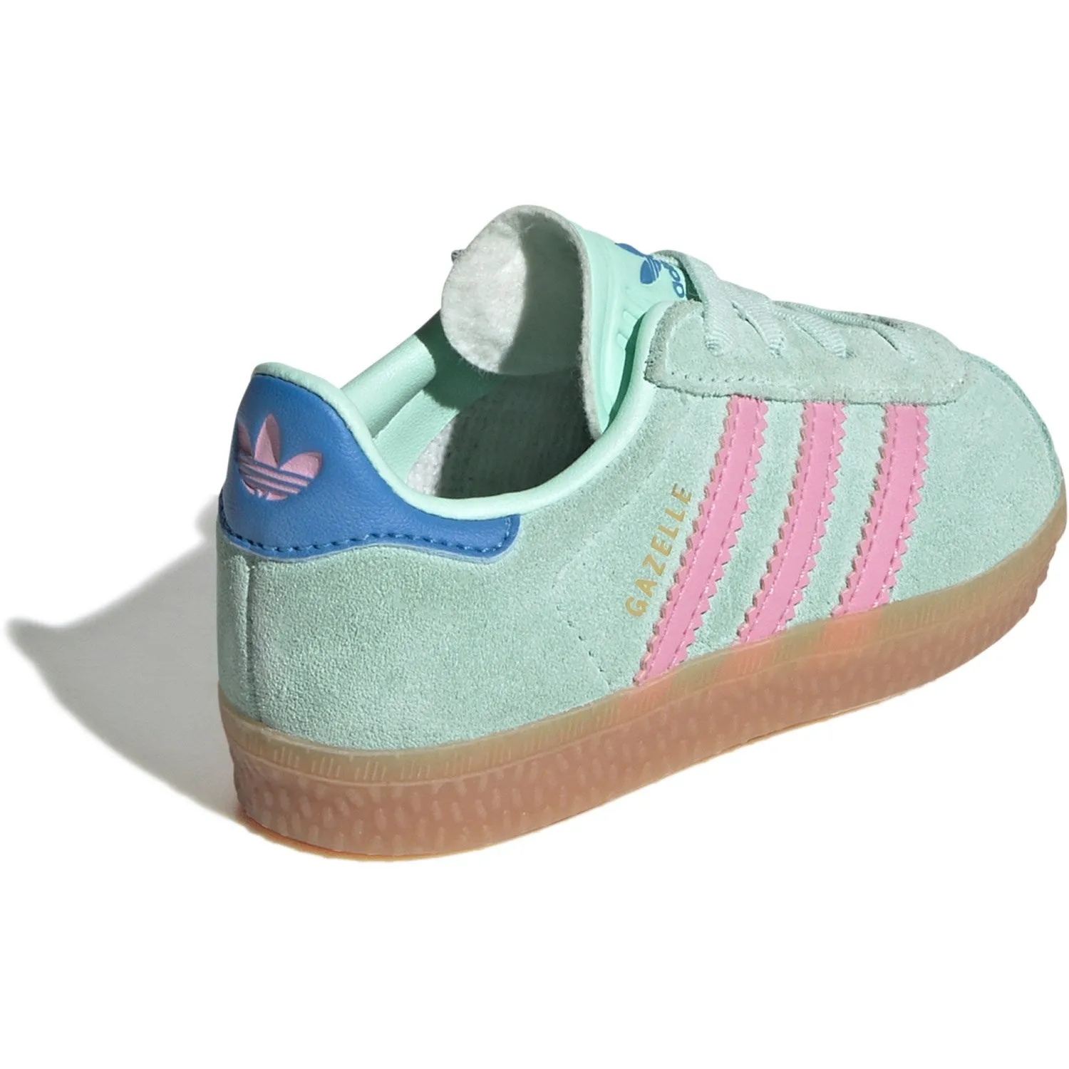 adidas Originals Klarminze/Glücksrosa/Hellblau Gazelle Cf El I Sneakers
