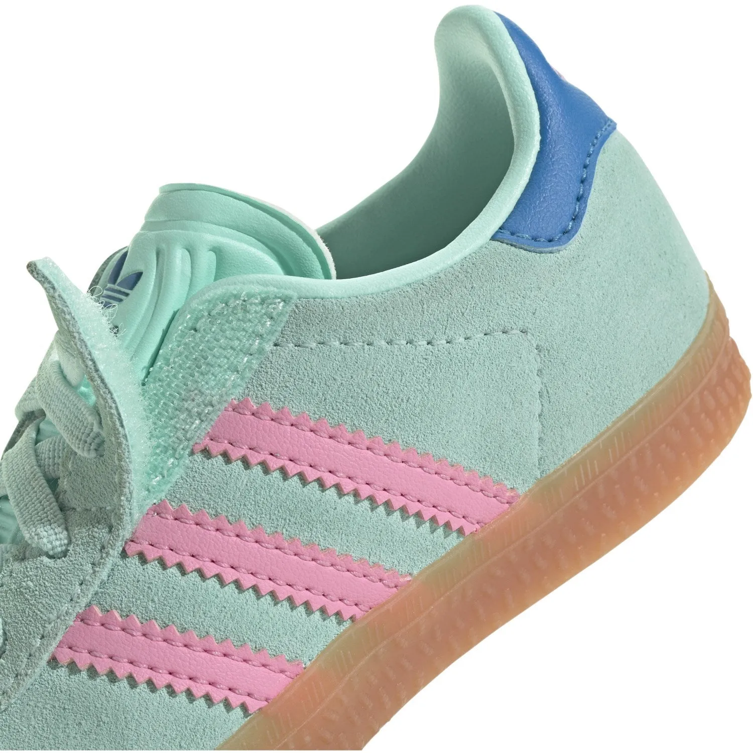adidas Originals Klarminze/Glücksrosa/Hellblau Gazelle Cf El I Sneakers