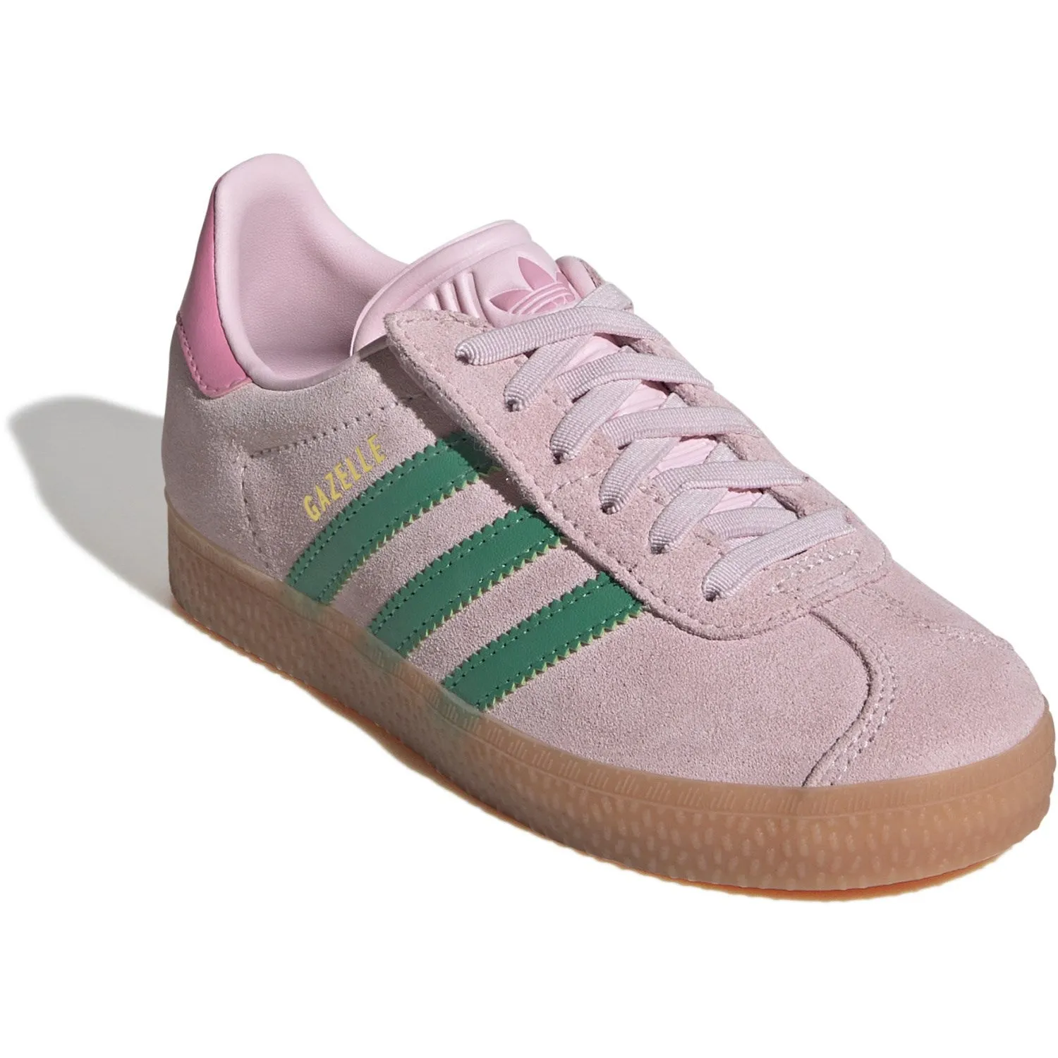 adidas Originals Klarrosa/Courtgrün/Wonniges Rosa Gazelle Cf El C Sneakers