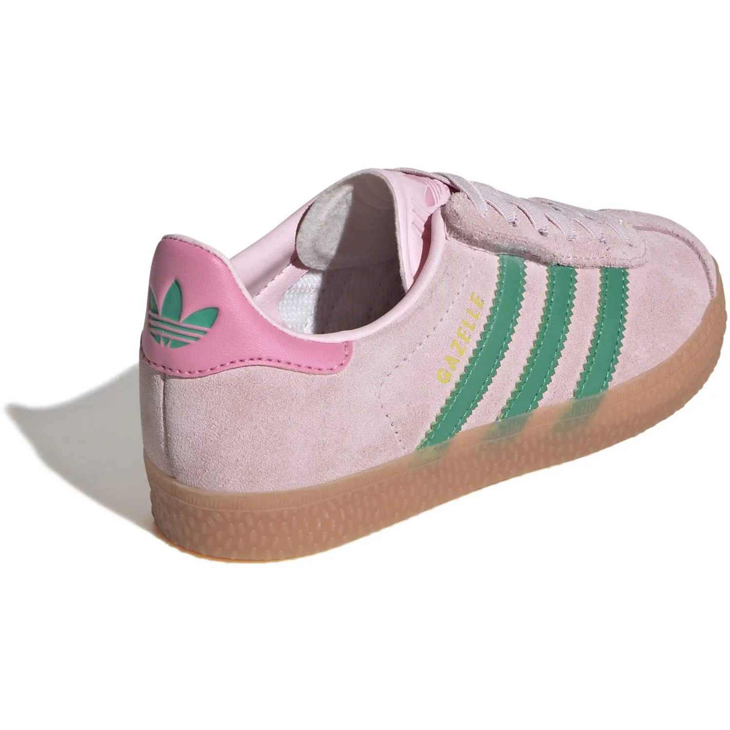 adidas Originals Klarrosa/Courtgrün/Wonniges Rosa Gazelle Cf El C Sneakers