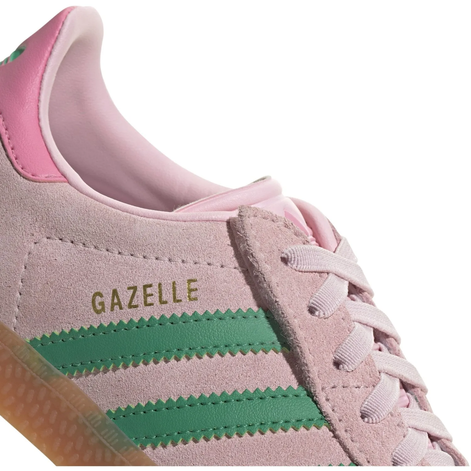adidas Originals Klarrosa/Courtgrün/Wonniges Rosa Gazelle Cf El C Sneakers