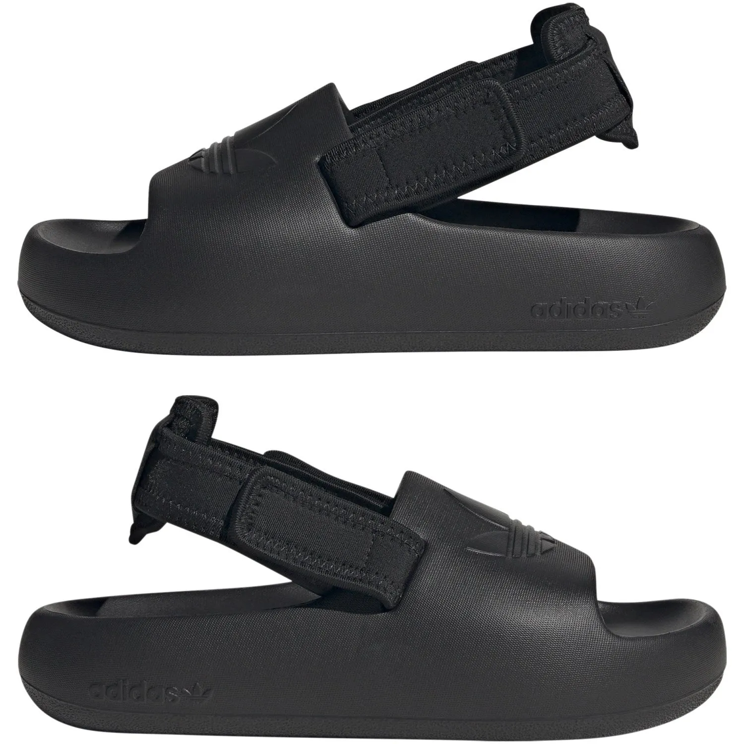 adidas Originals Kernschwarz/Kernschwarz/Kernschwarz Adifom Adilette J Sandale