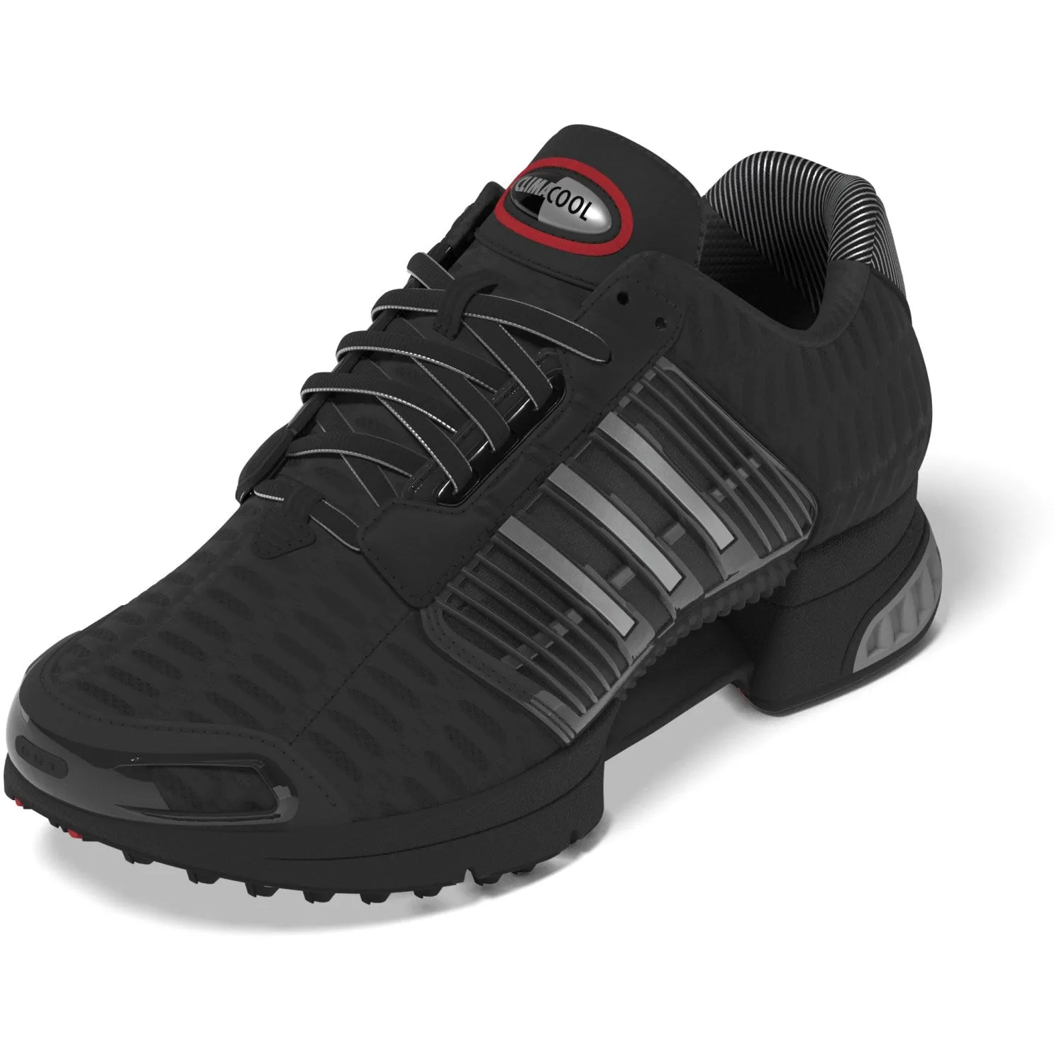 adidas Originals Core Schwarz/Matt Silber/Rot Climacool 1 J Sneakers