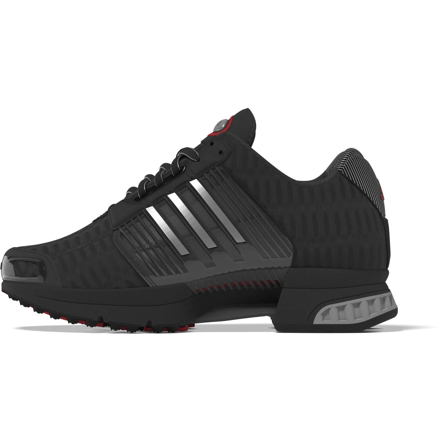 adidas Originals Core Schwarz/Matt Silber/Rot Climacool 1 J Sneakers