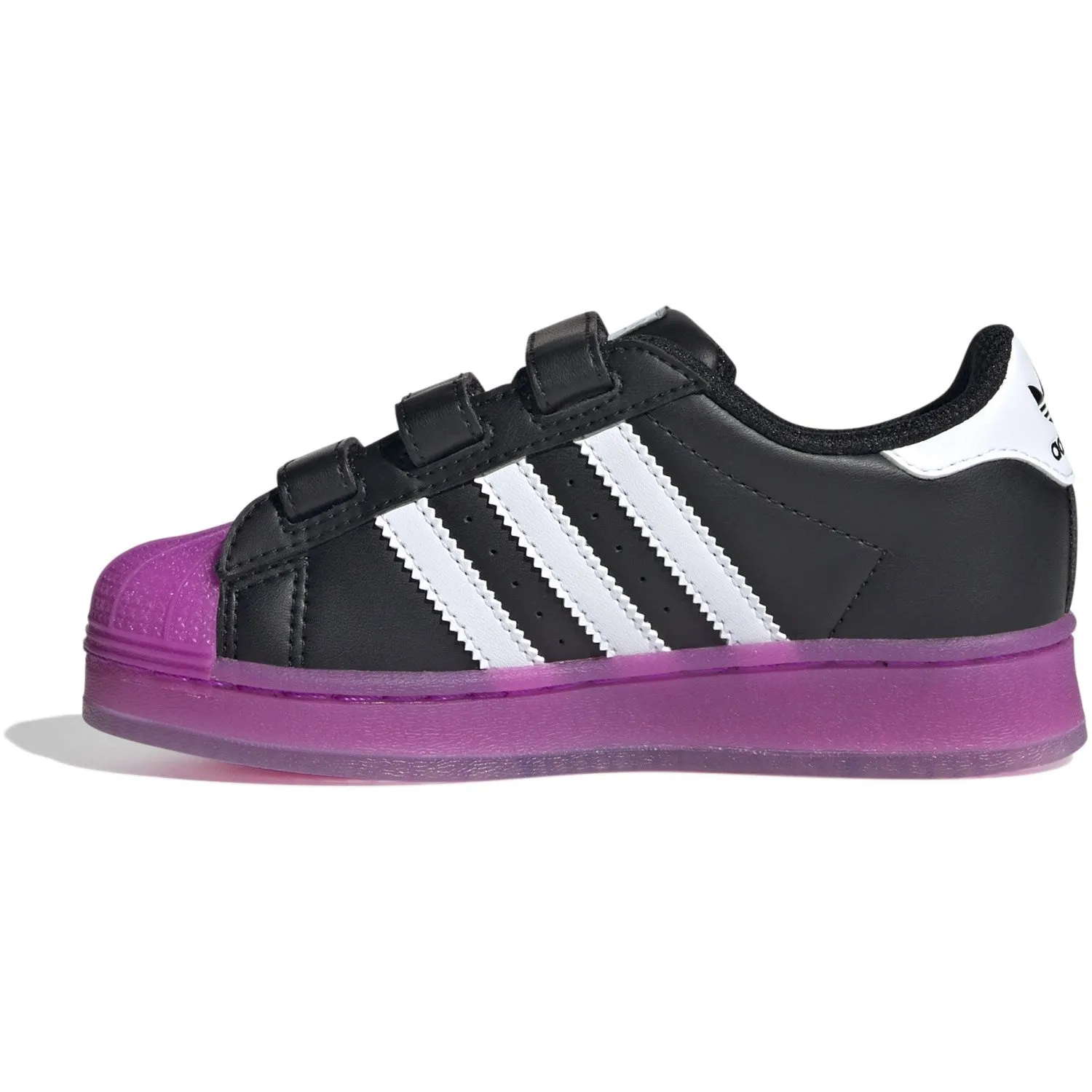 adidas Originals Core Schwarz/Purbur/Wolkenweiß Superstar Led Lights Cf C Sneakers
