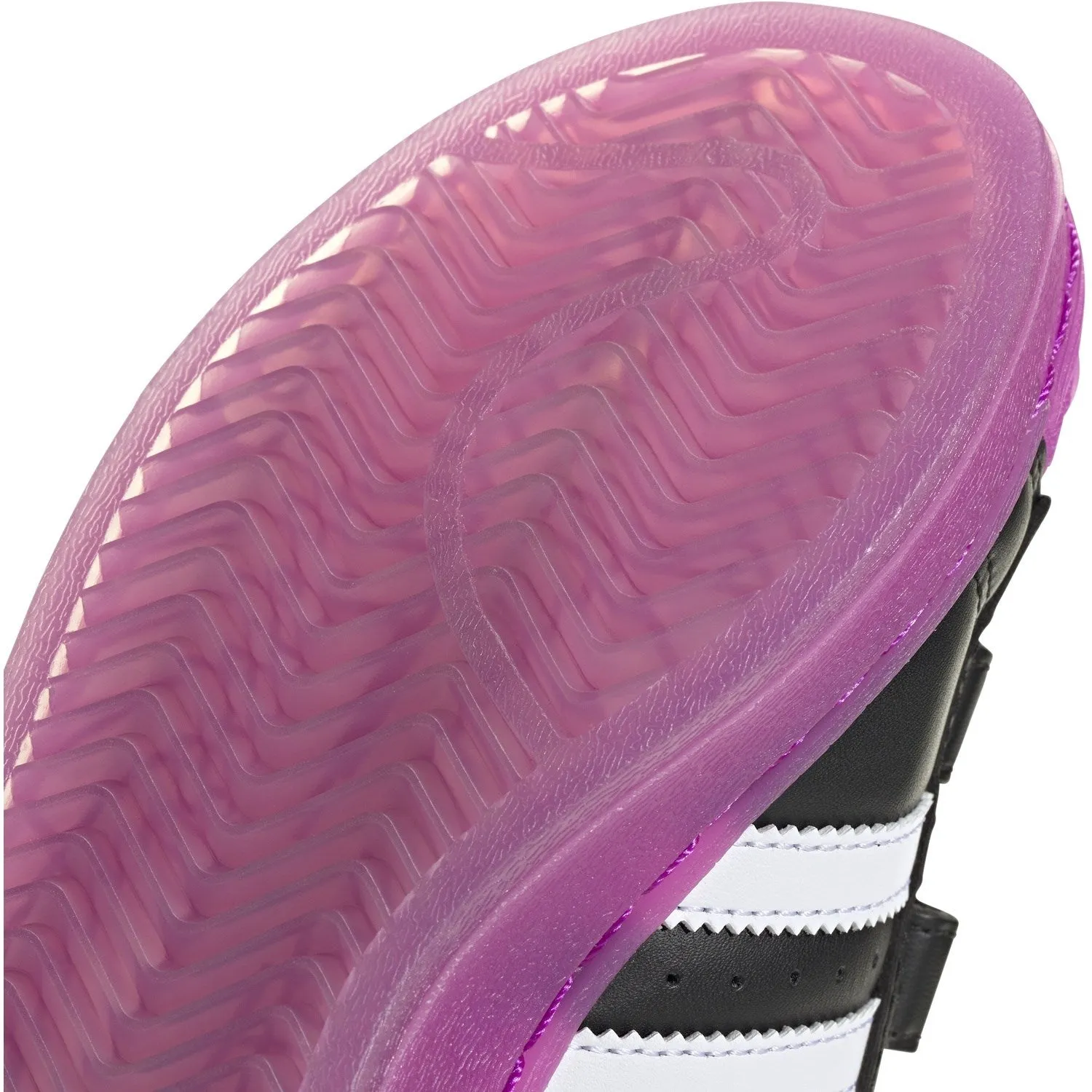 adidas Originals Core Schwarz/Purbur/Wolkenweiß Superstar Led Lights Cf C Sneakers