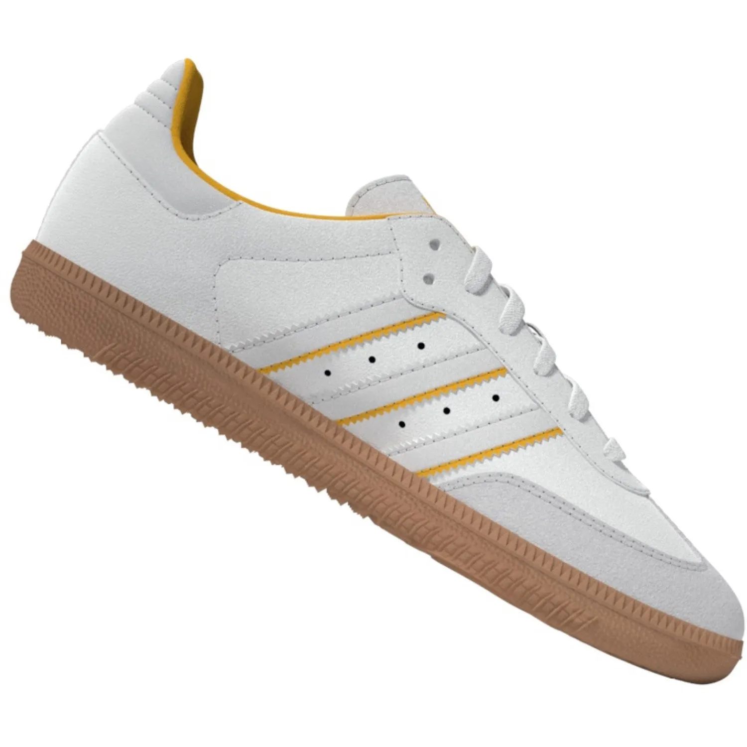 adidas Originals Kristallweiß/Wolkenweiß/Crew-Gelb Samba Og C Sneakers