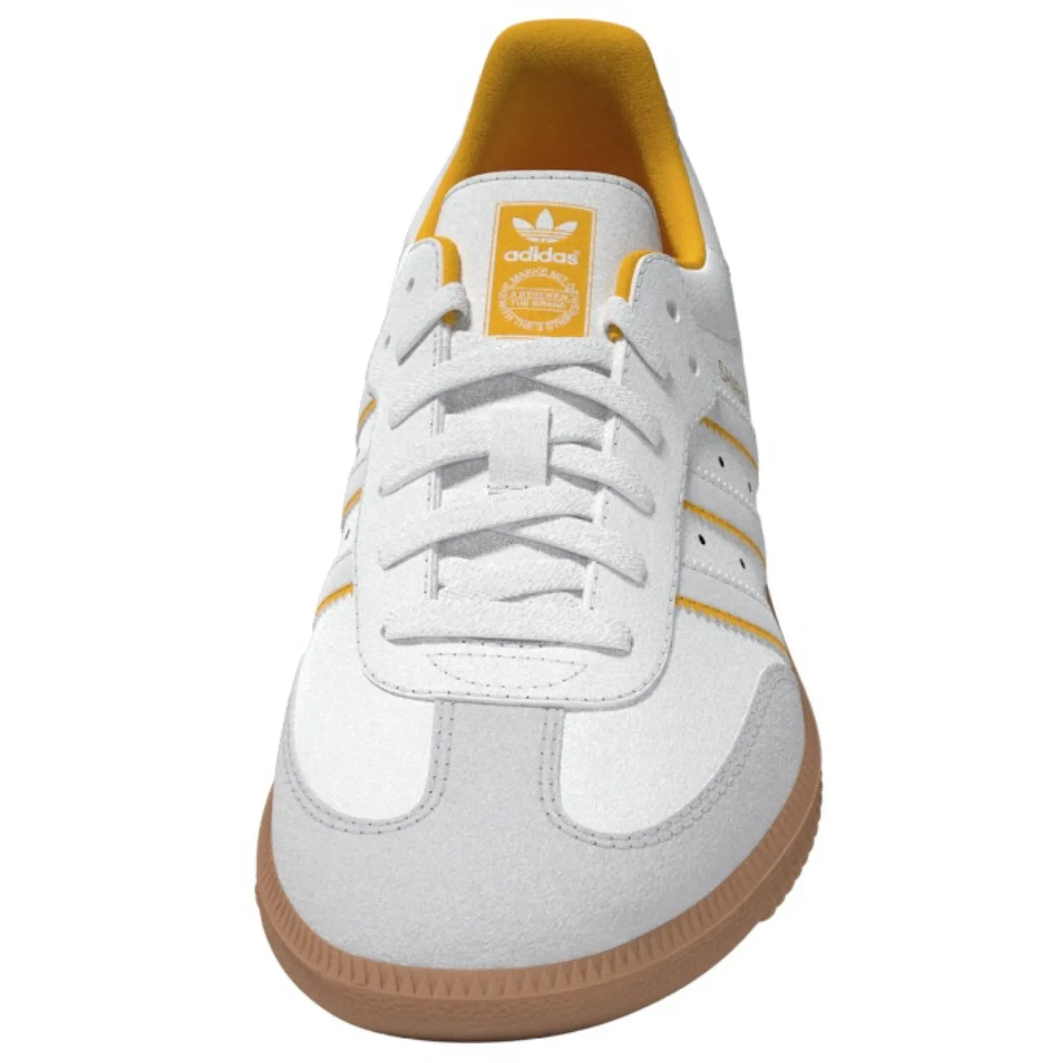 adidas Originals Kristallweiß/Wolkenweiß/Crew-Gelb Samba Og C Sneakers