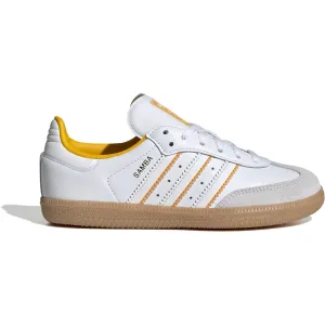 adidas Originals Kristallweiß/Wolkenweiß/Crew-Gelb Samba Og C Sneakers