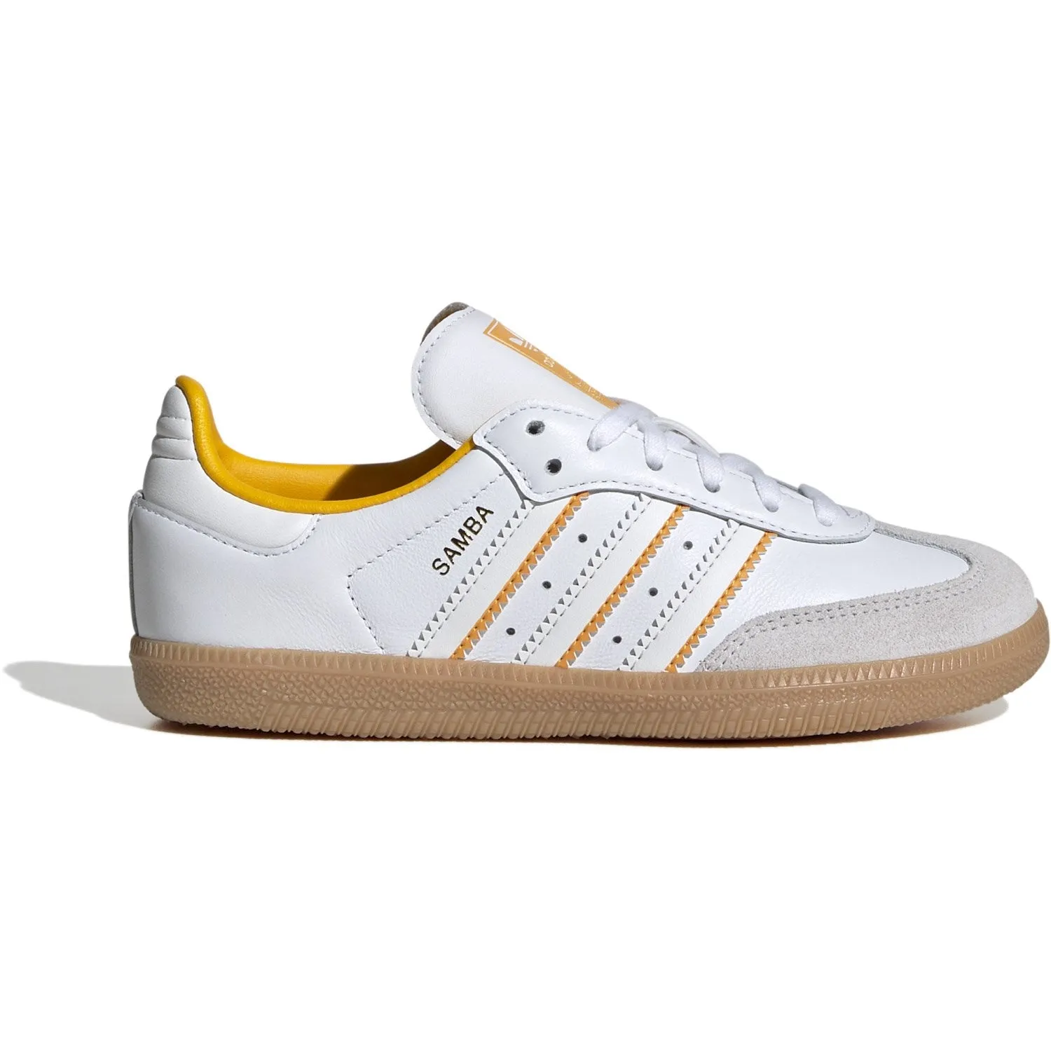 adidas Originals Kristallweiß/Wolkenweiß/Crew-Gelb Samba Og C Sneakers