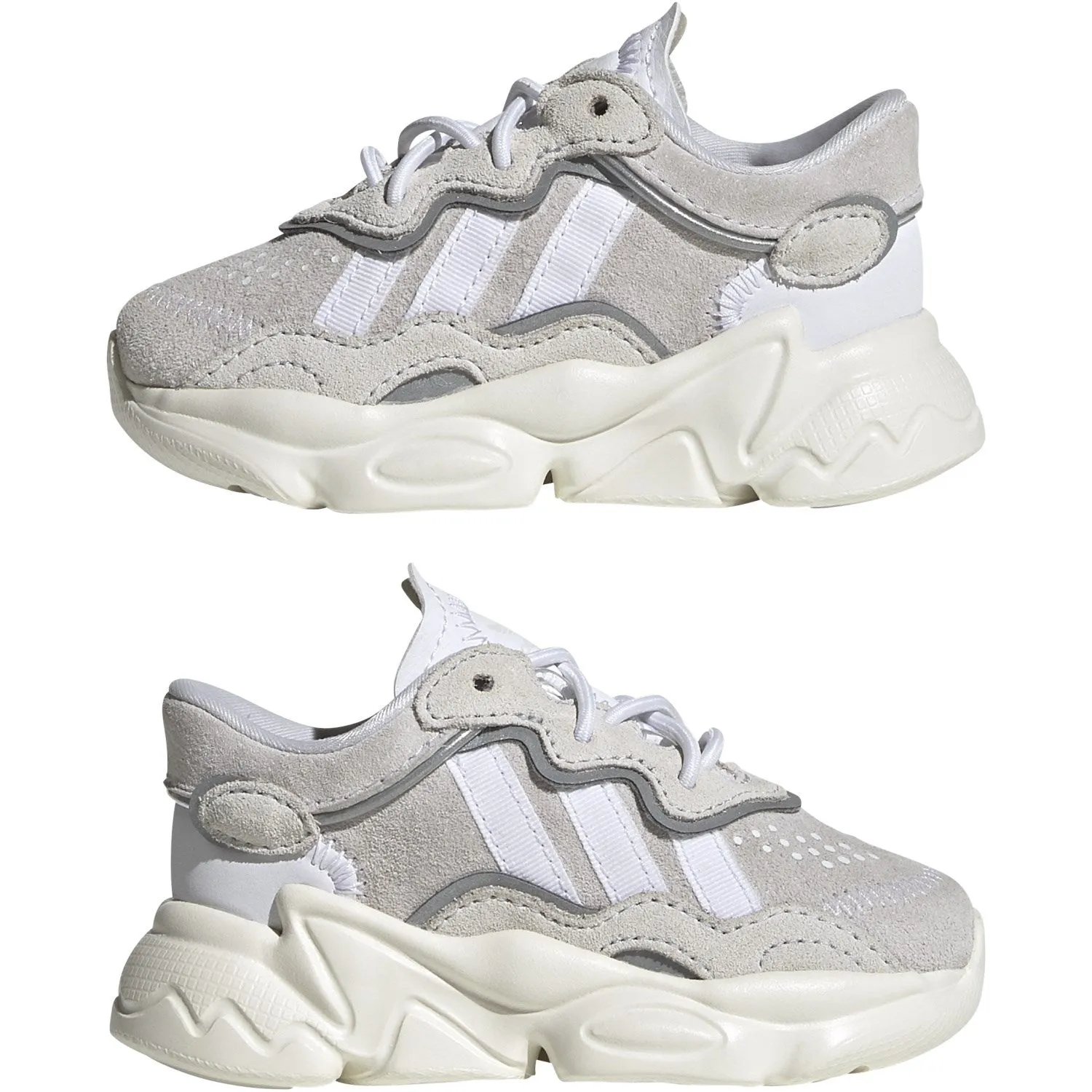 adidas Originals Kristallweiß/Wolkenweiß/Off White Ozweego El I Sneakers