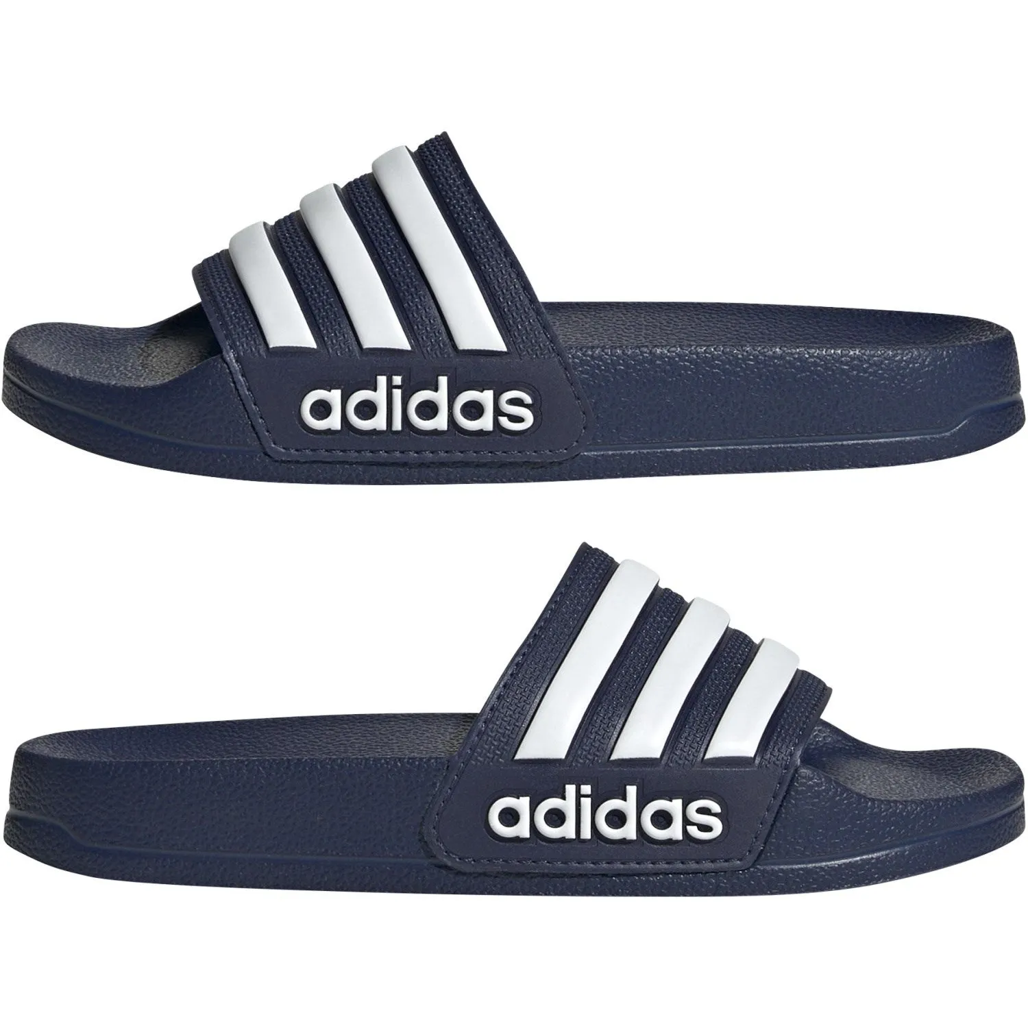 adidas Originals Dunkelblau/Ftwr Weiß/Dunkelblau Adilette Dusch-Slides