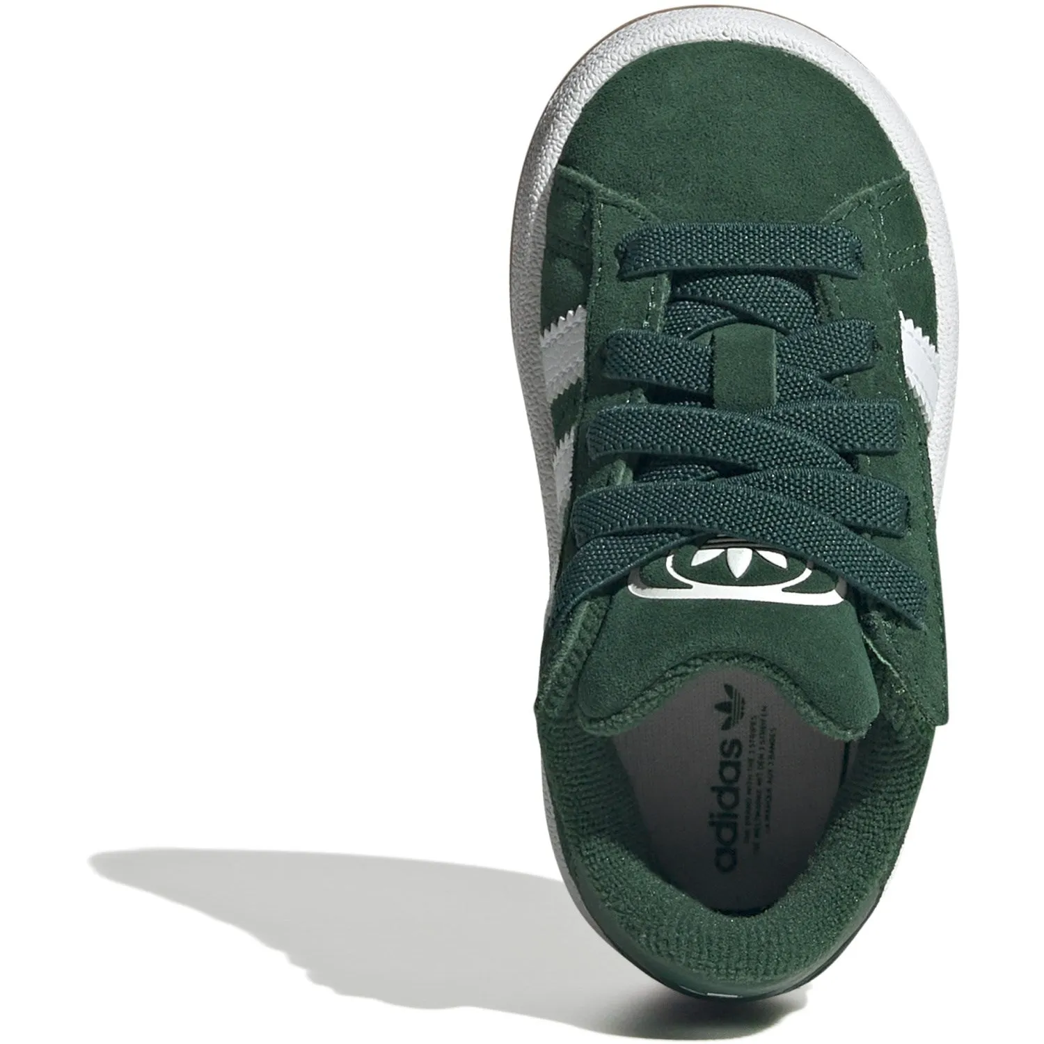 adidas Originals Dunkelgrün / Wolkenweiß / Gum Campus 00S Cf El I Sneakers