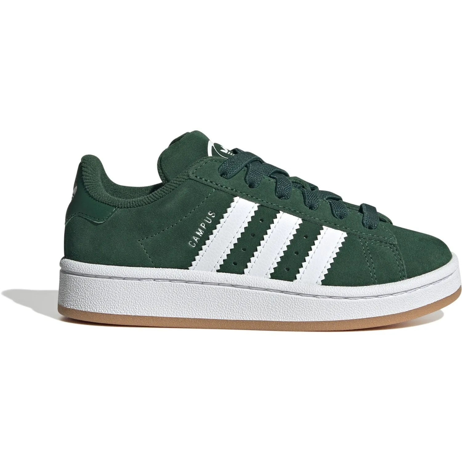 adidas Originals Dunkelgrün / Wolkenweiß / Gum Campus 00S El C Sneaker
