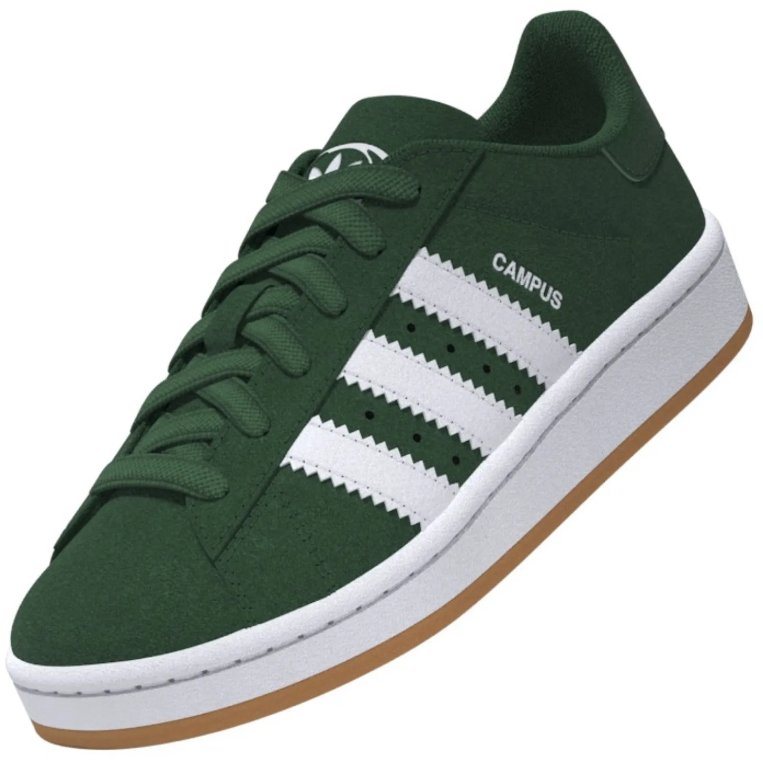 adidas Originals Dunkelgrün / Wolkenweiß / Gum Campus 00S El C Sneaker