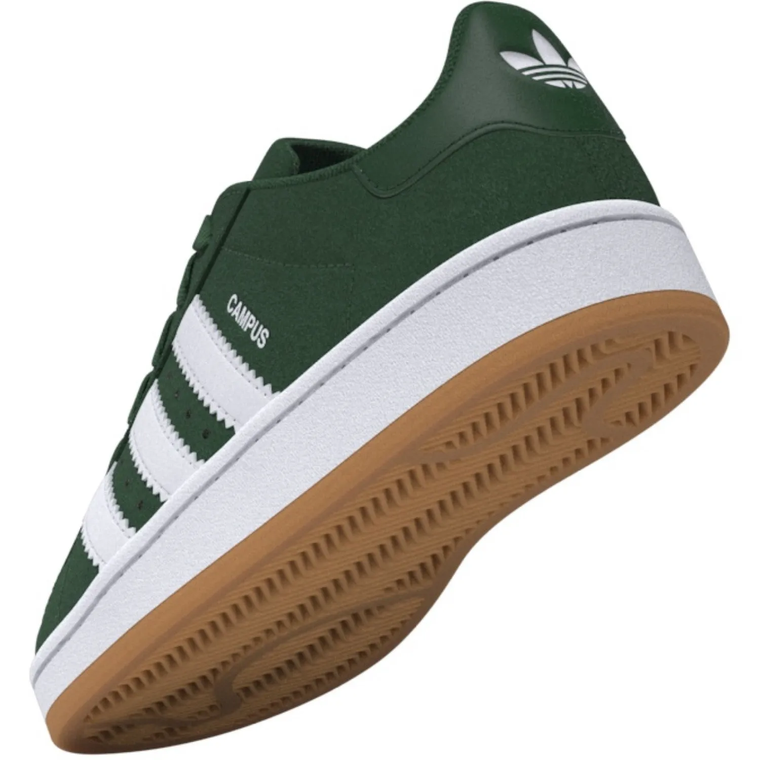 adidas Originals Dunkelgrün / Wolkenweiß / Gum Campus 00S El C Sneaker