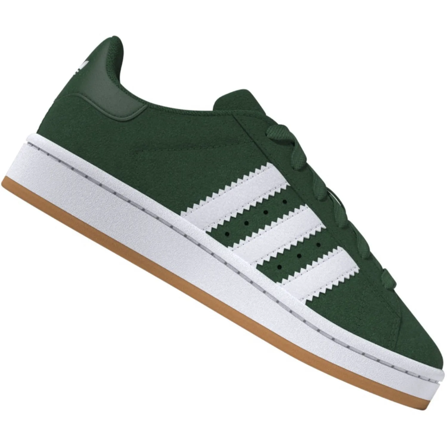 adidas Originals Dunkelgrün / Wolkenweiß / Gum Campus 00S El C Sneaker