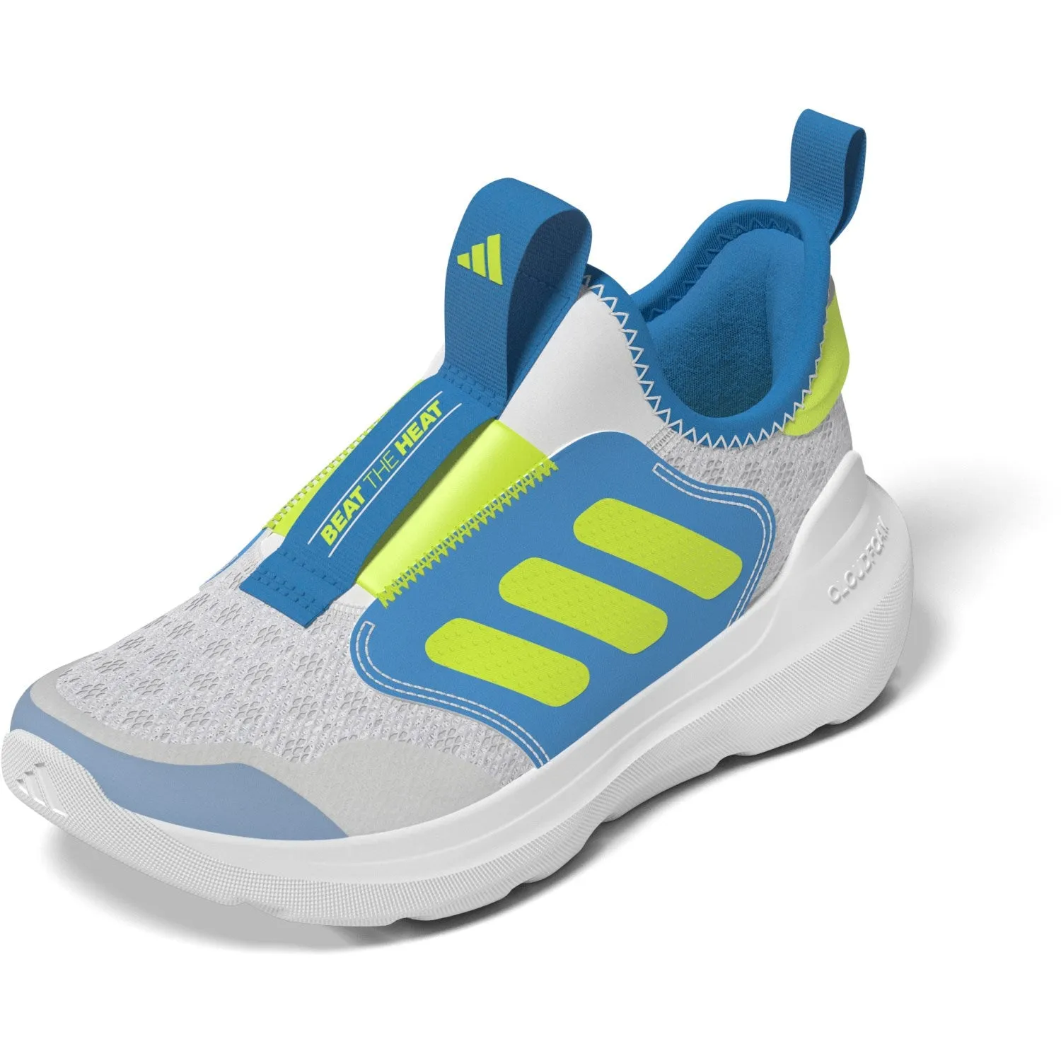 adidas Originals Dash Grau/Lucid Lemon/Solar Blau Tensaur Comfort Ac C Sneakers