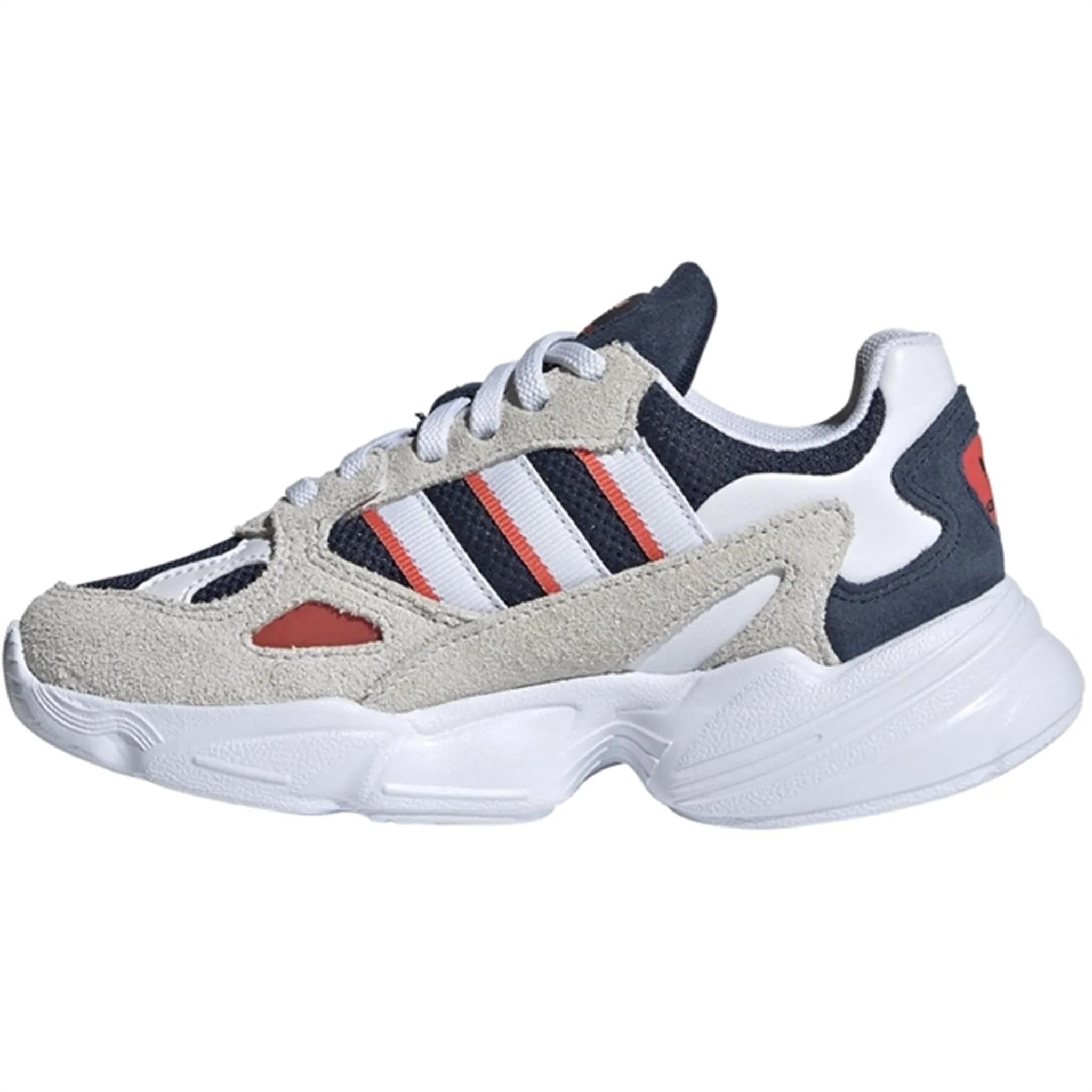 adidas Originals FALCON EL C Sneakers Wolkenweiß / Nachtindigo / Rot