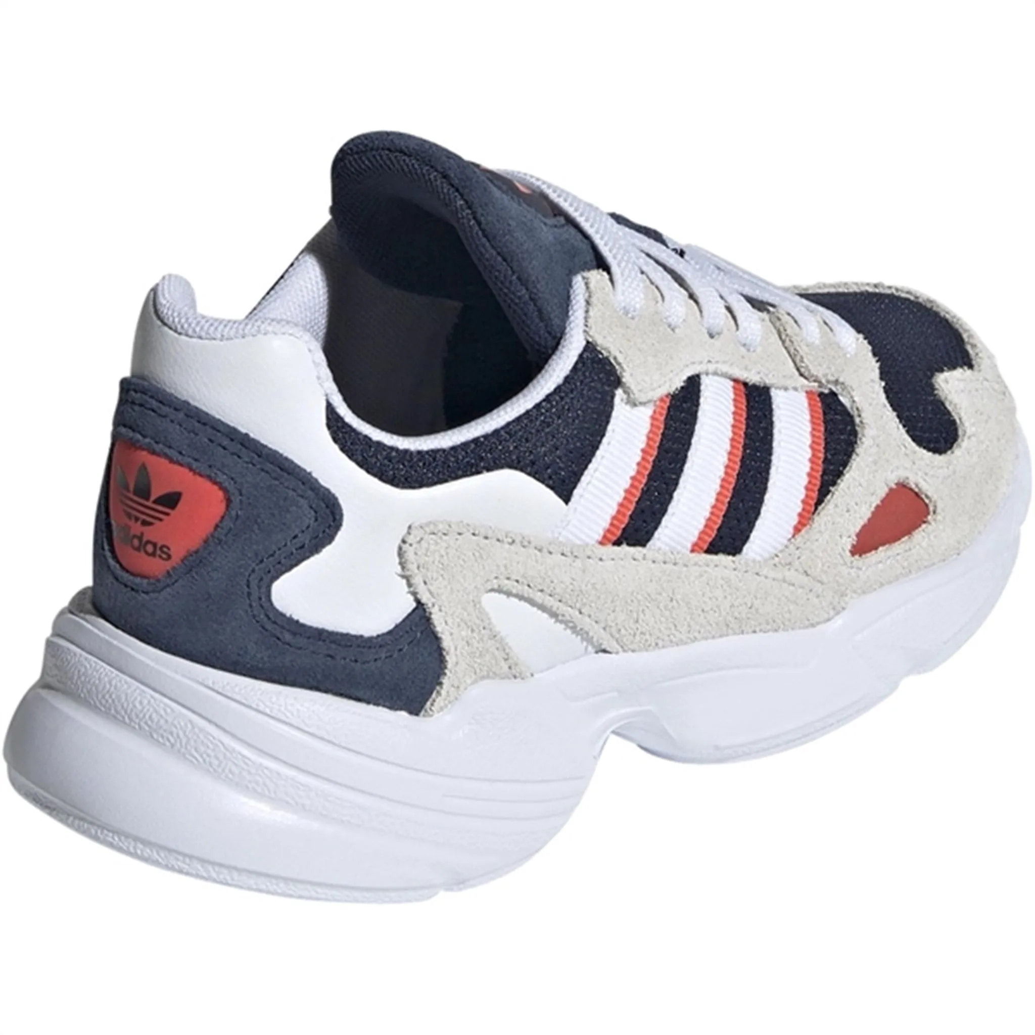 adidas Originals FALCON EL C Sneakers Wolkenweiß / Nachtindigo / Rot
