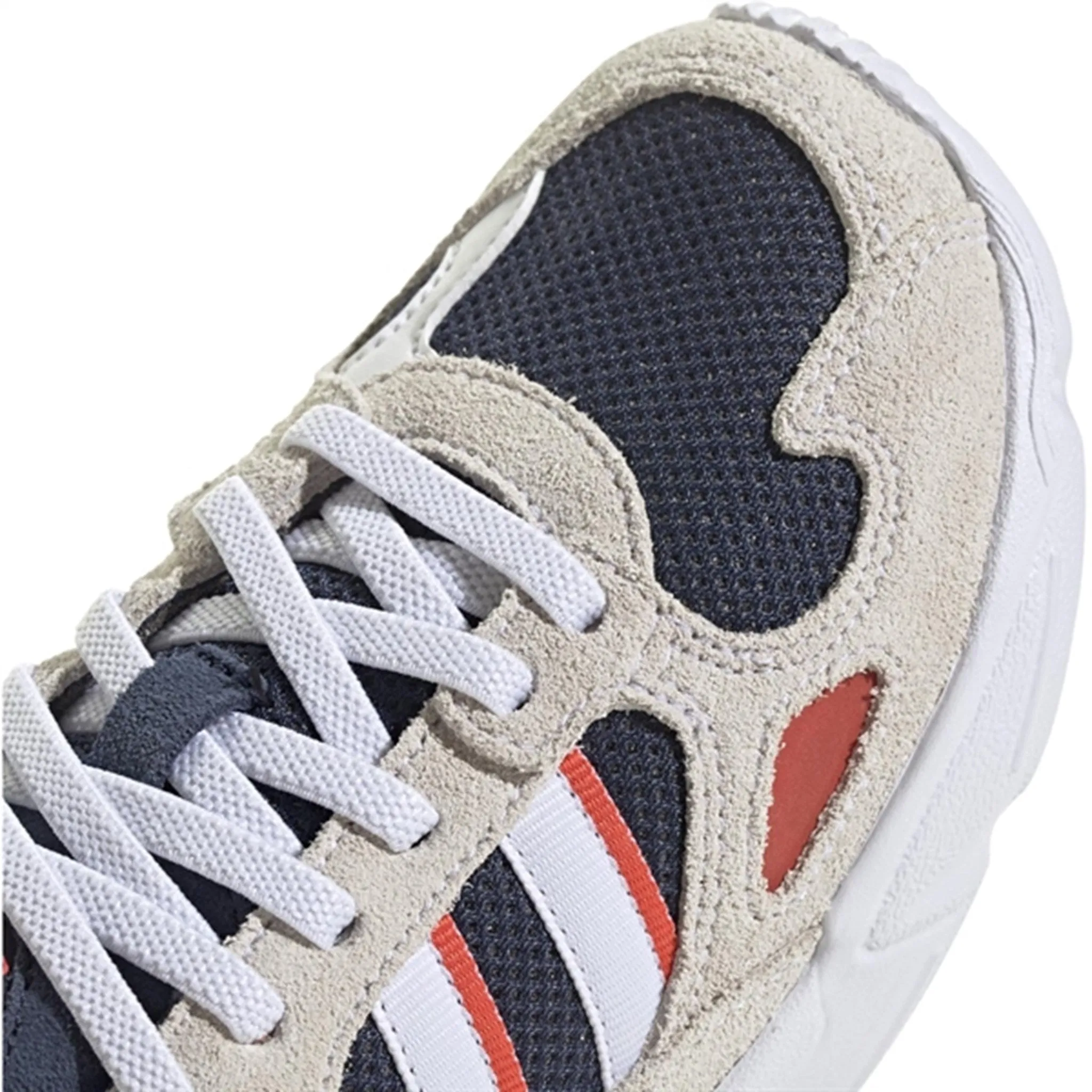 adidas Originals FALCON EL C Sneakers Wolkenweiß / Nachtindigo / Rot